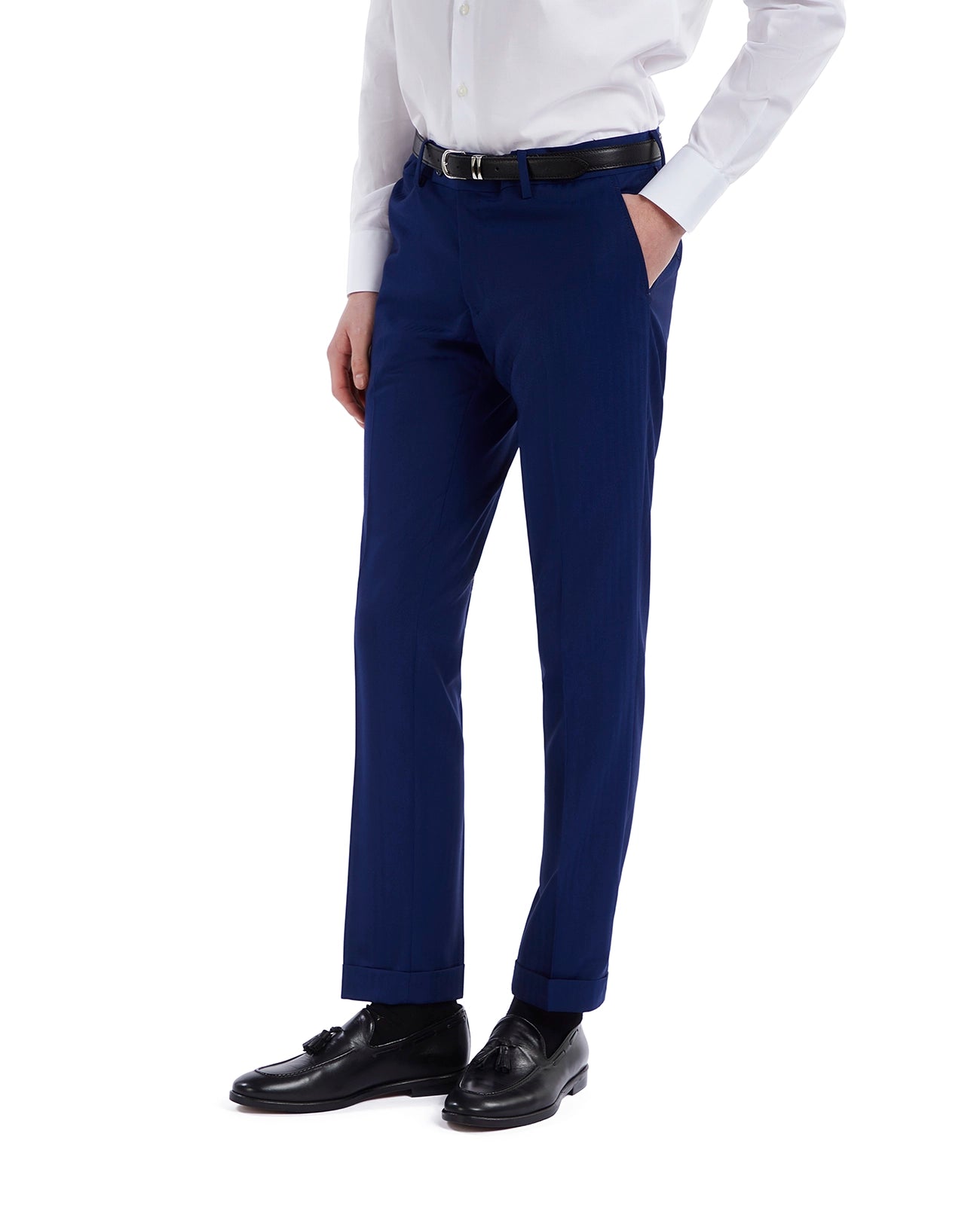 Traje París solar azul