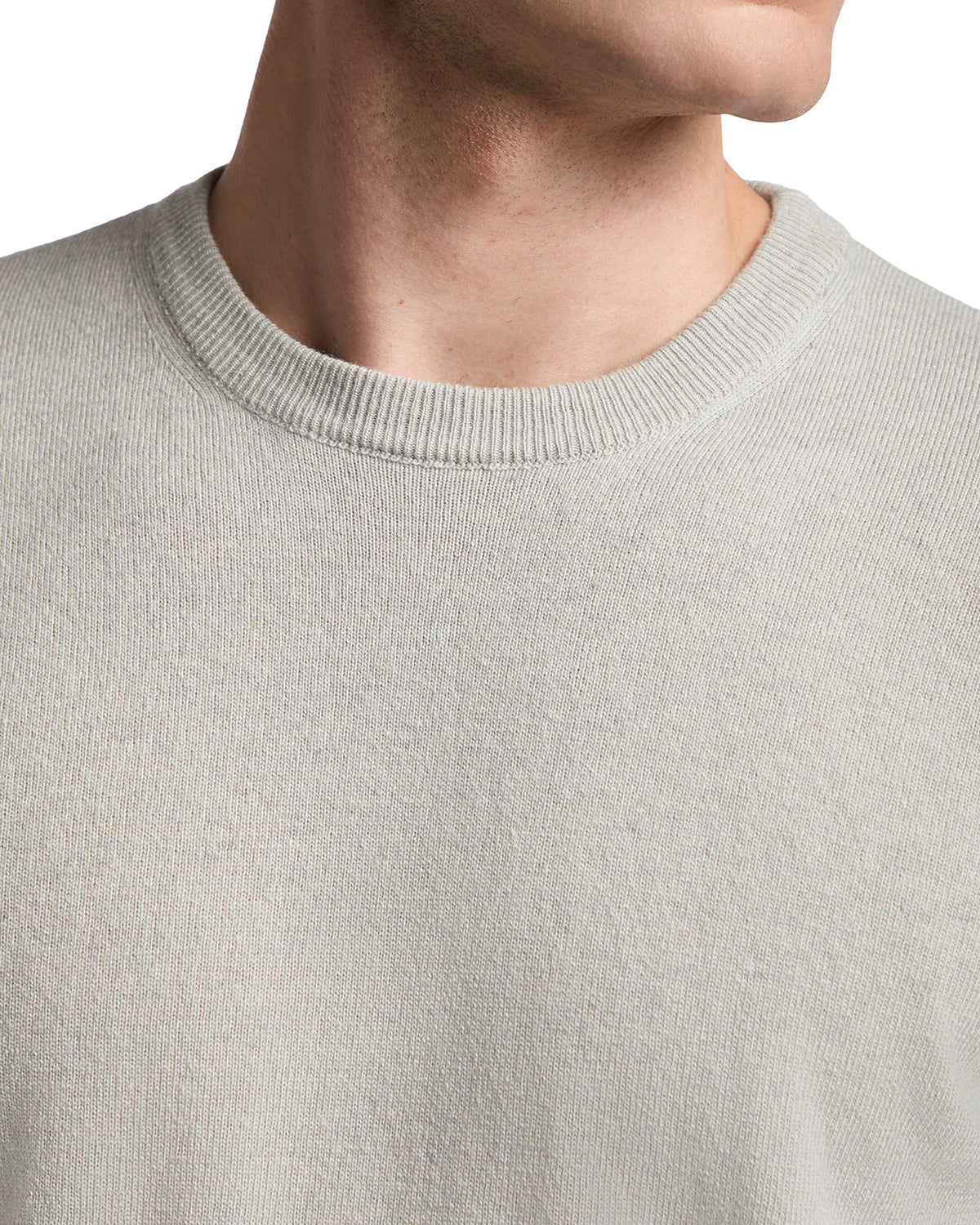 Dustin Grey Cashmere Blend Crew Neck Jumper