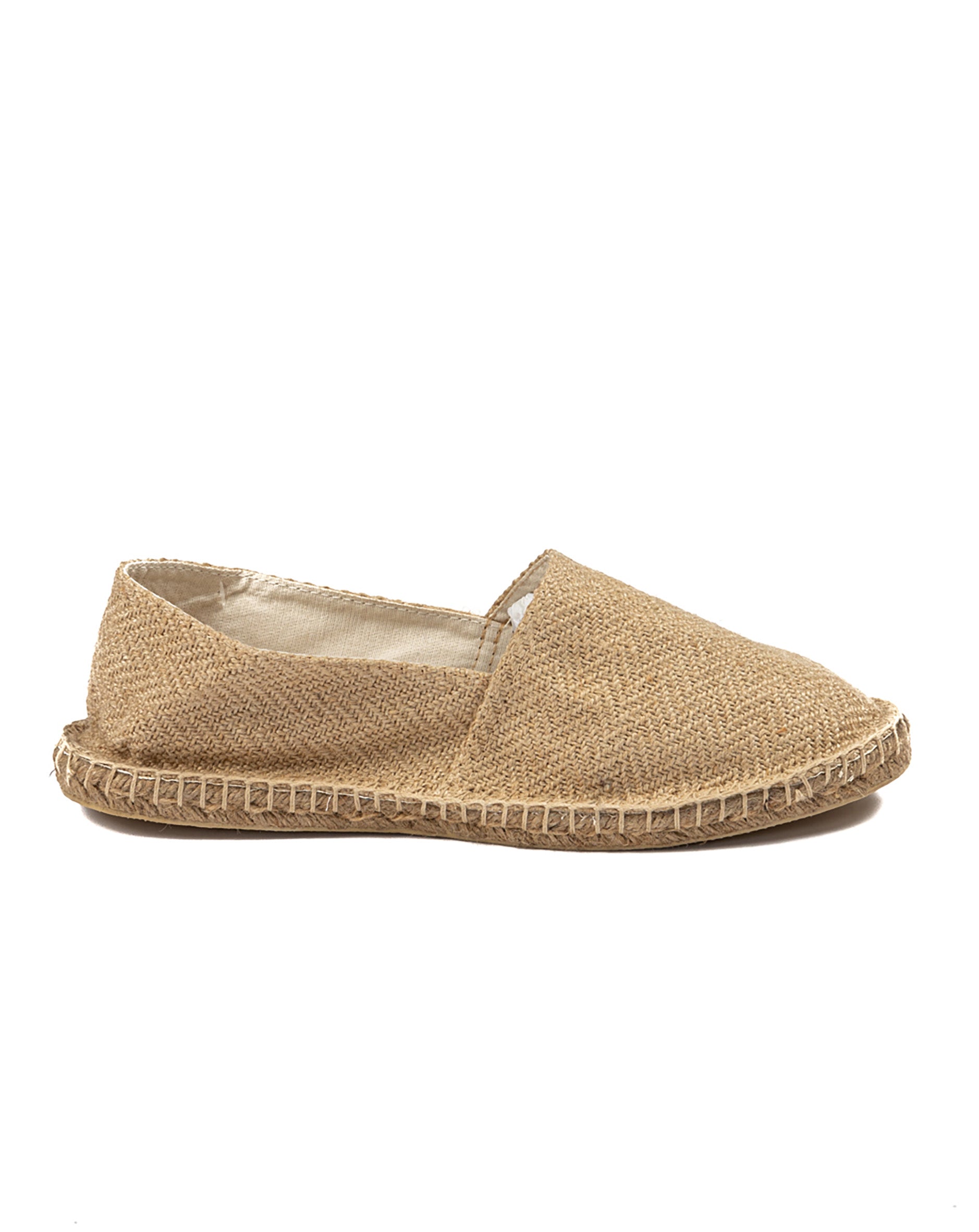 BEIGE WOVEN ESPADRILLES