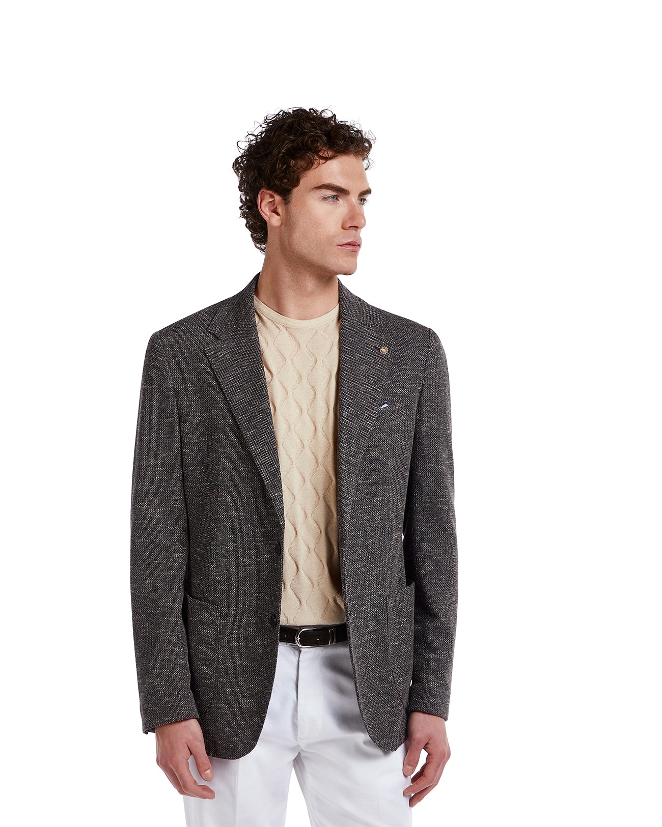 Giacca Erice mèlange moro