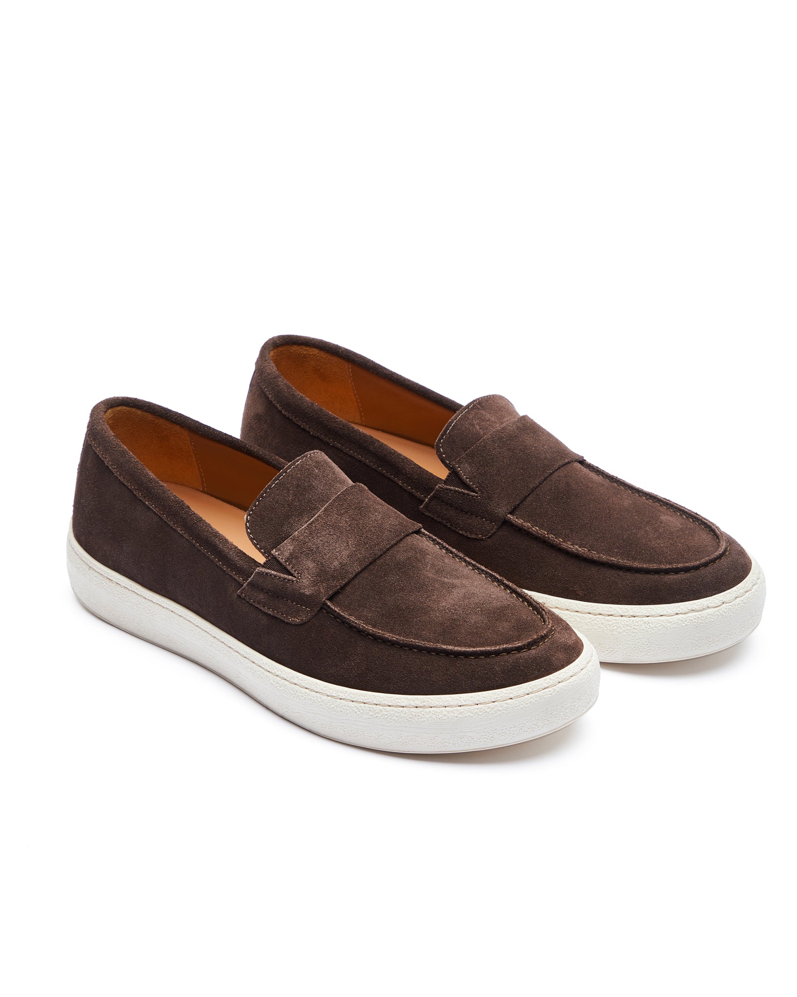 Maxime slip-on suede dark brown