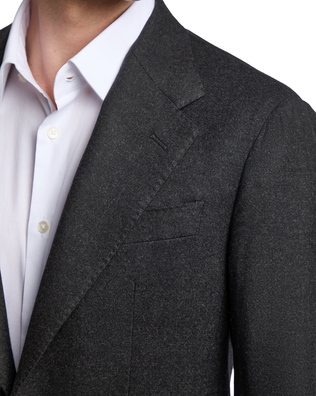Veste Milano en flanelle Rugby Drago anthracite