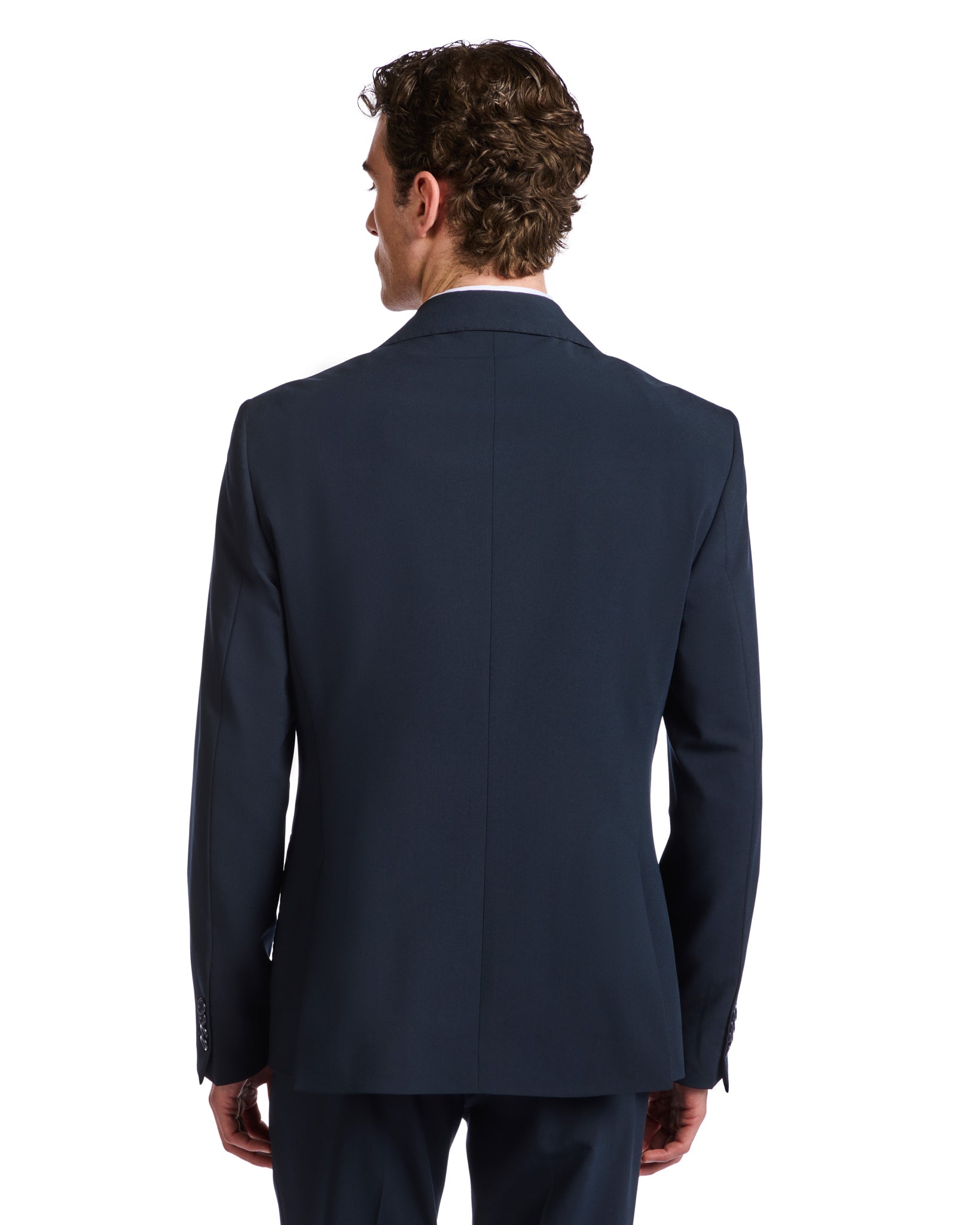 Traje Mónaco cruzado azul oscuro