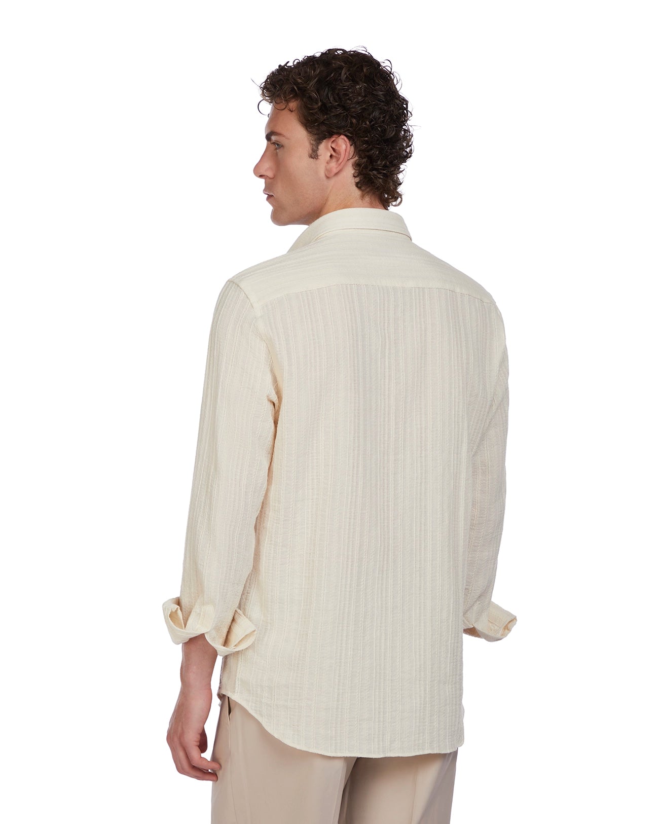 Camicia Nigata in cotone spago