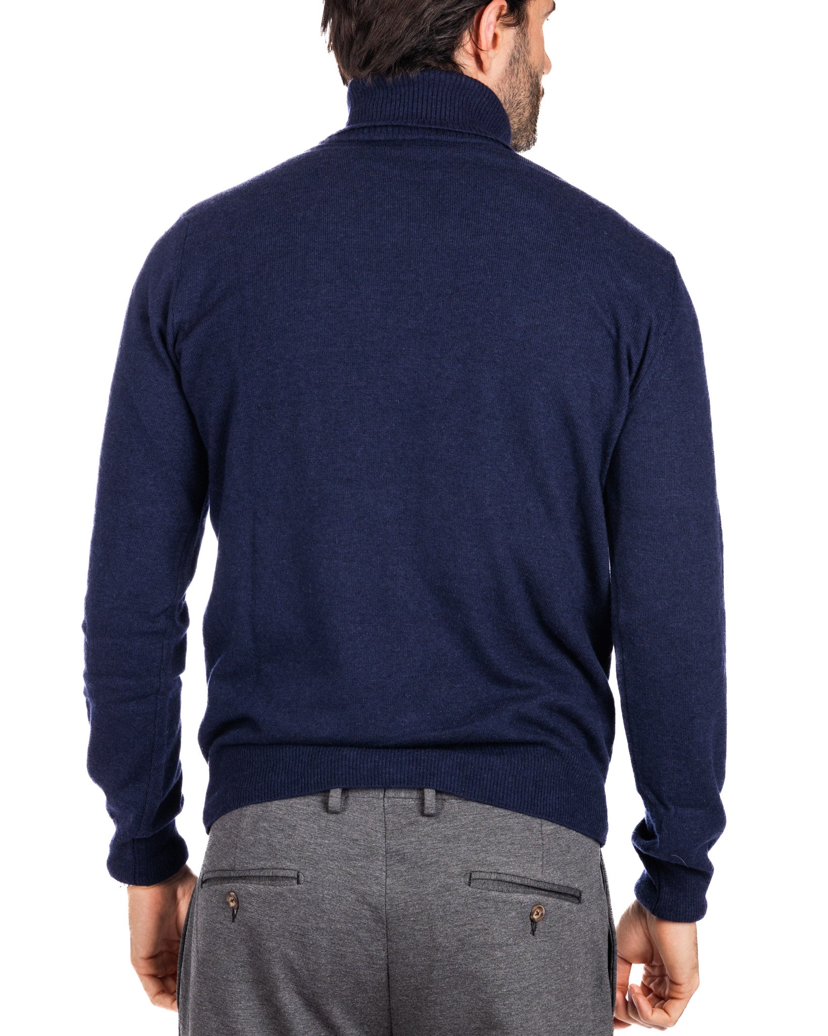 Yvan - pull col rond en cachemire mélangé perlé