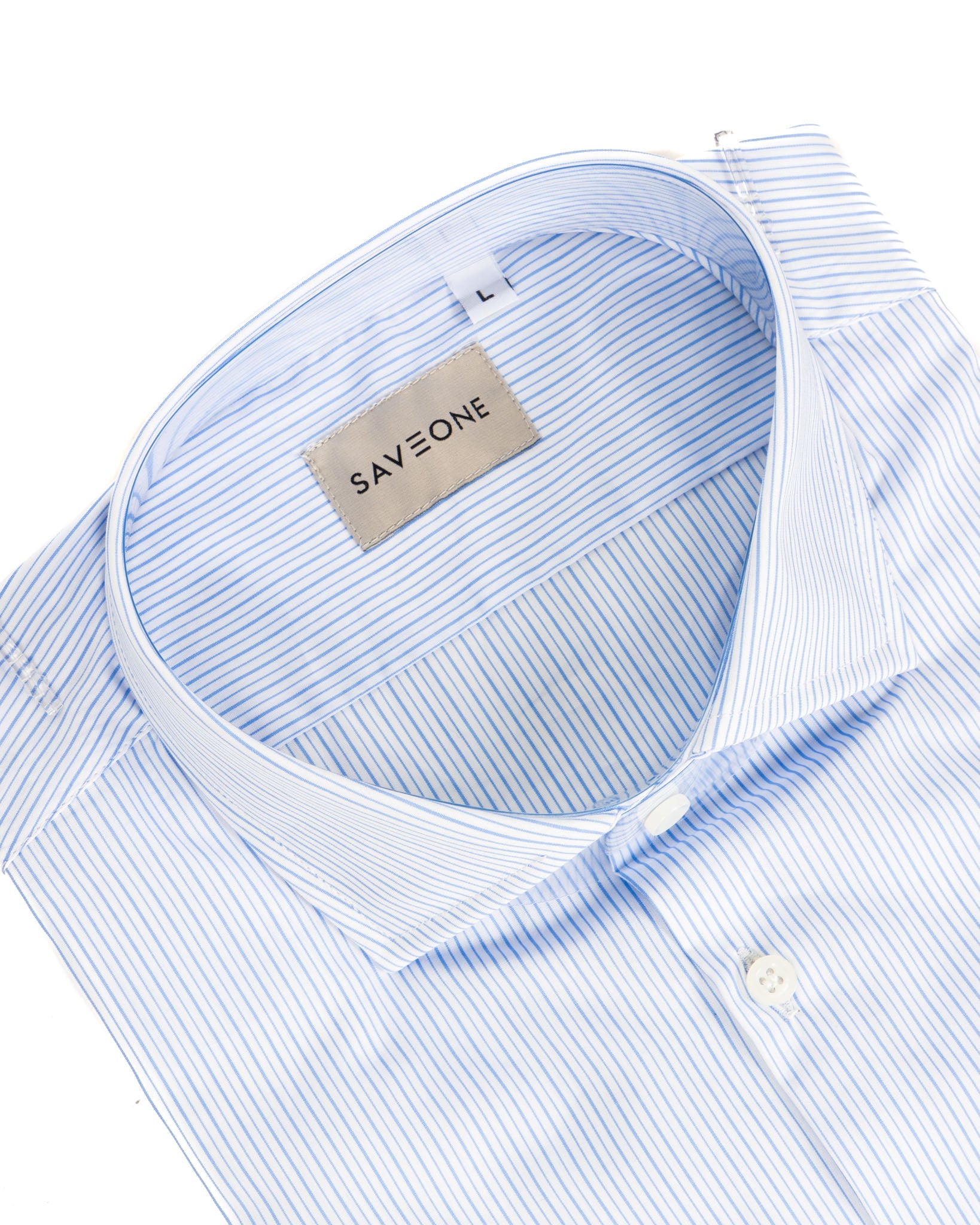 Chemise - slim fit mille rayures bleues