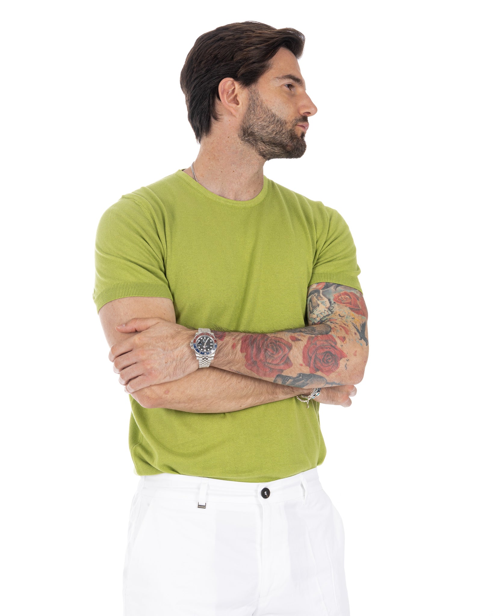 Jannik - bamboo knit t-shirt