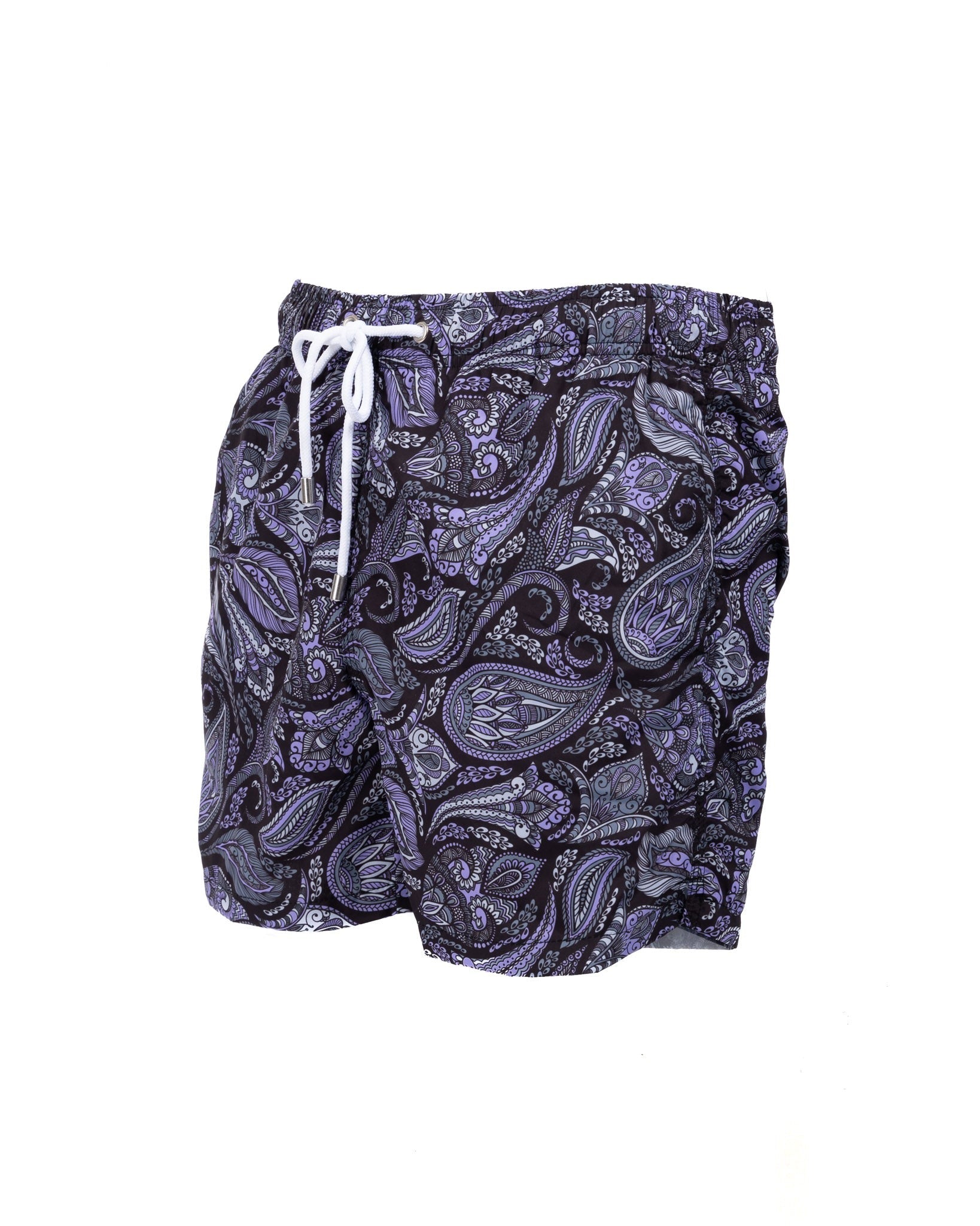 Paisley - maillot de bain noir à motifs