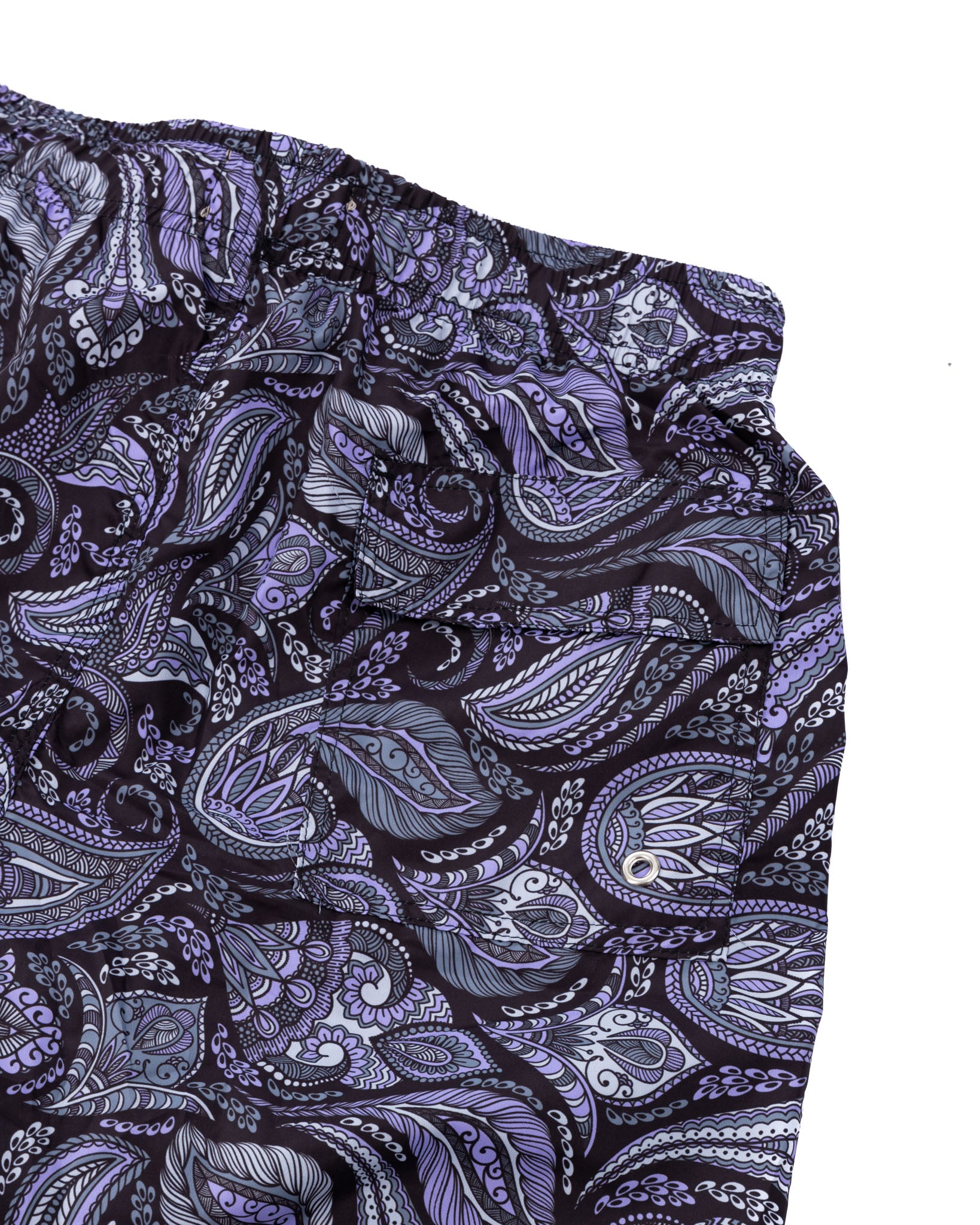 Paisley - maillot de bain noir à motifs