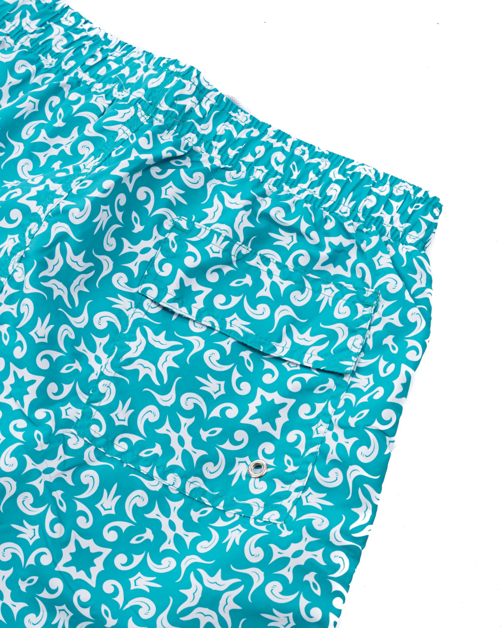 Majolica - maillot de bain à motifs vert aqua