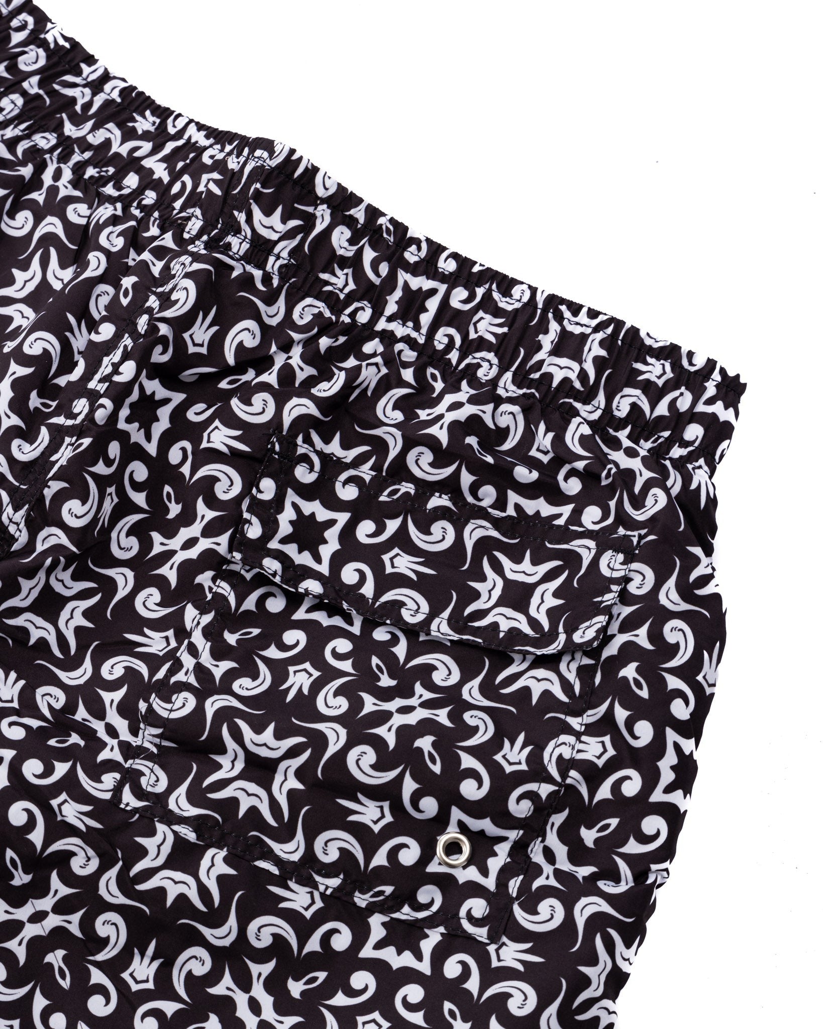 Maiolica - black patterned swimsuit