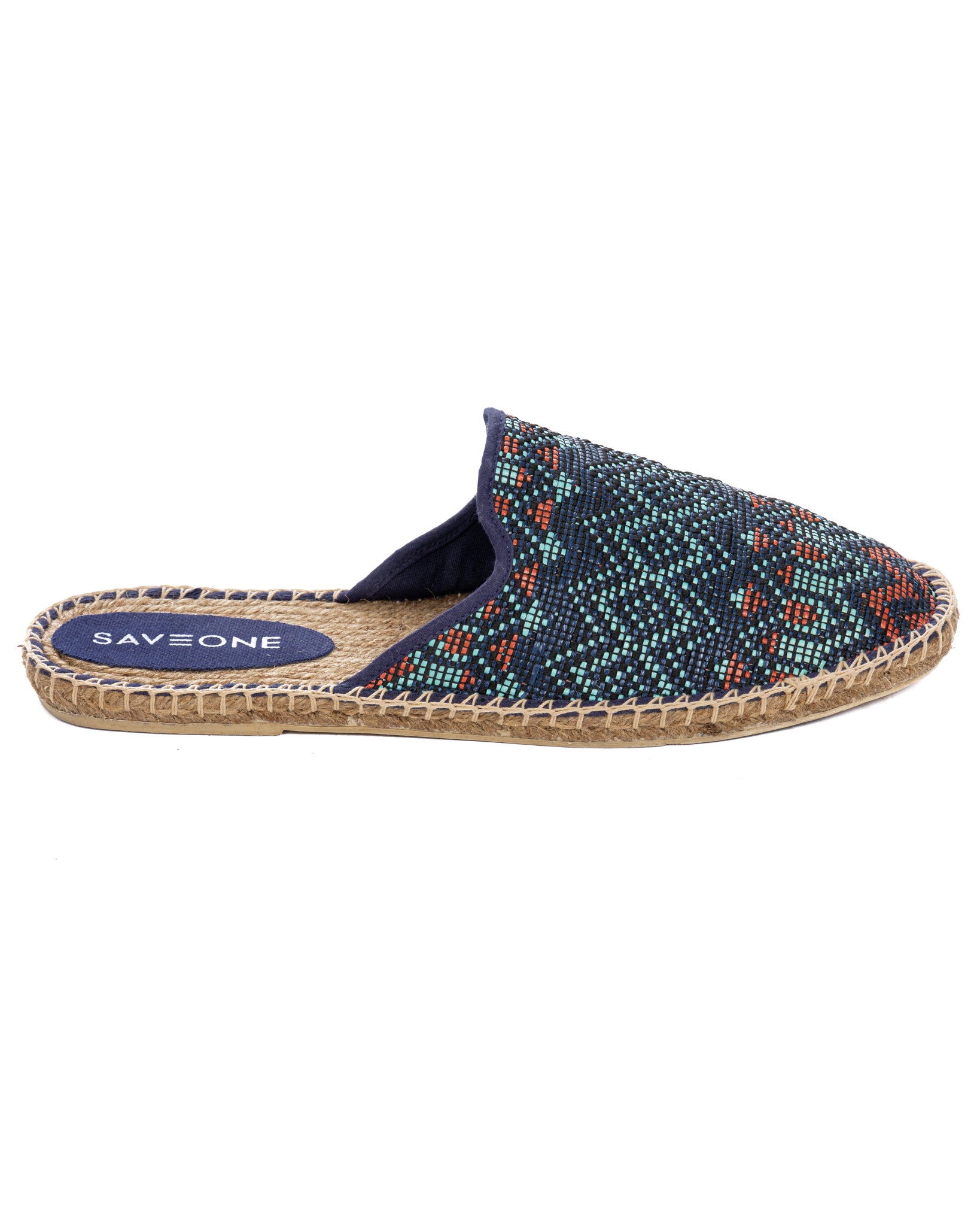 Portofino - mules espadrilles bleues multicolores