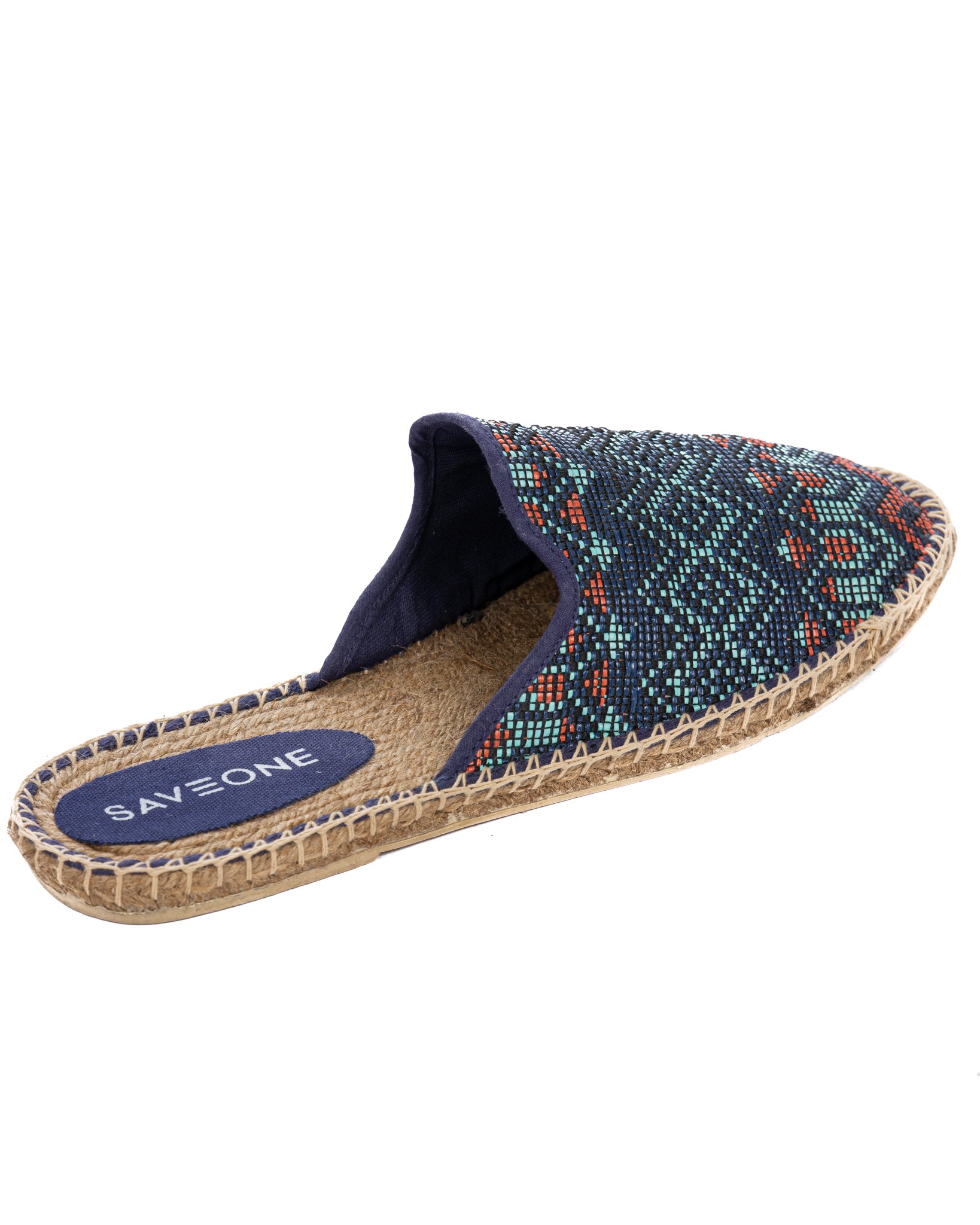 Portofino - mules espadrilles bleues multicolores