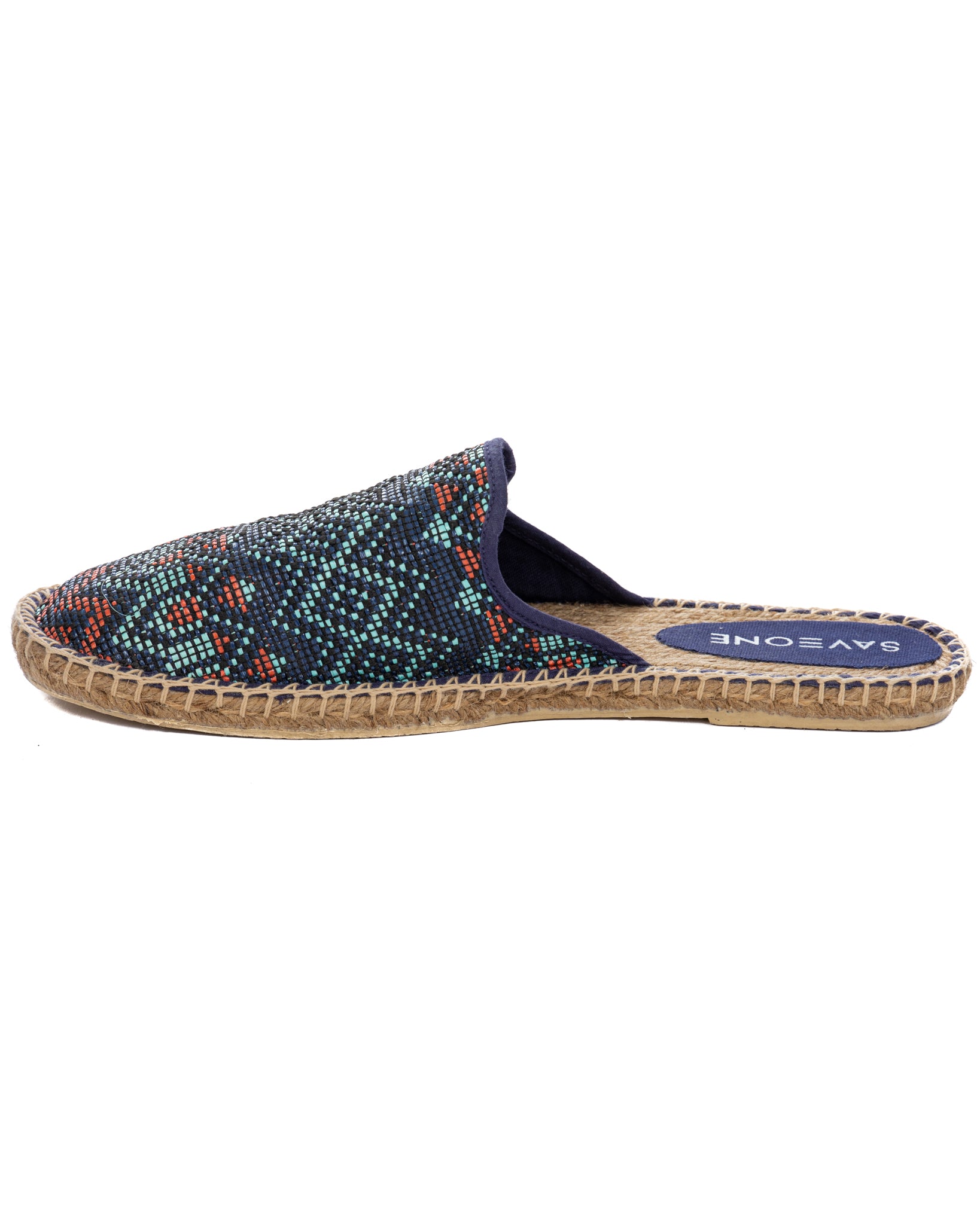 Portofino - mules espadrilles bleues multicolores