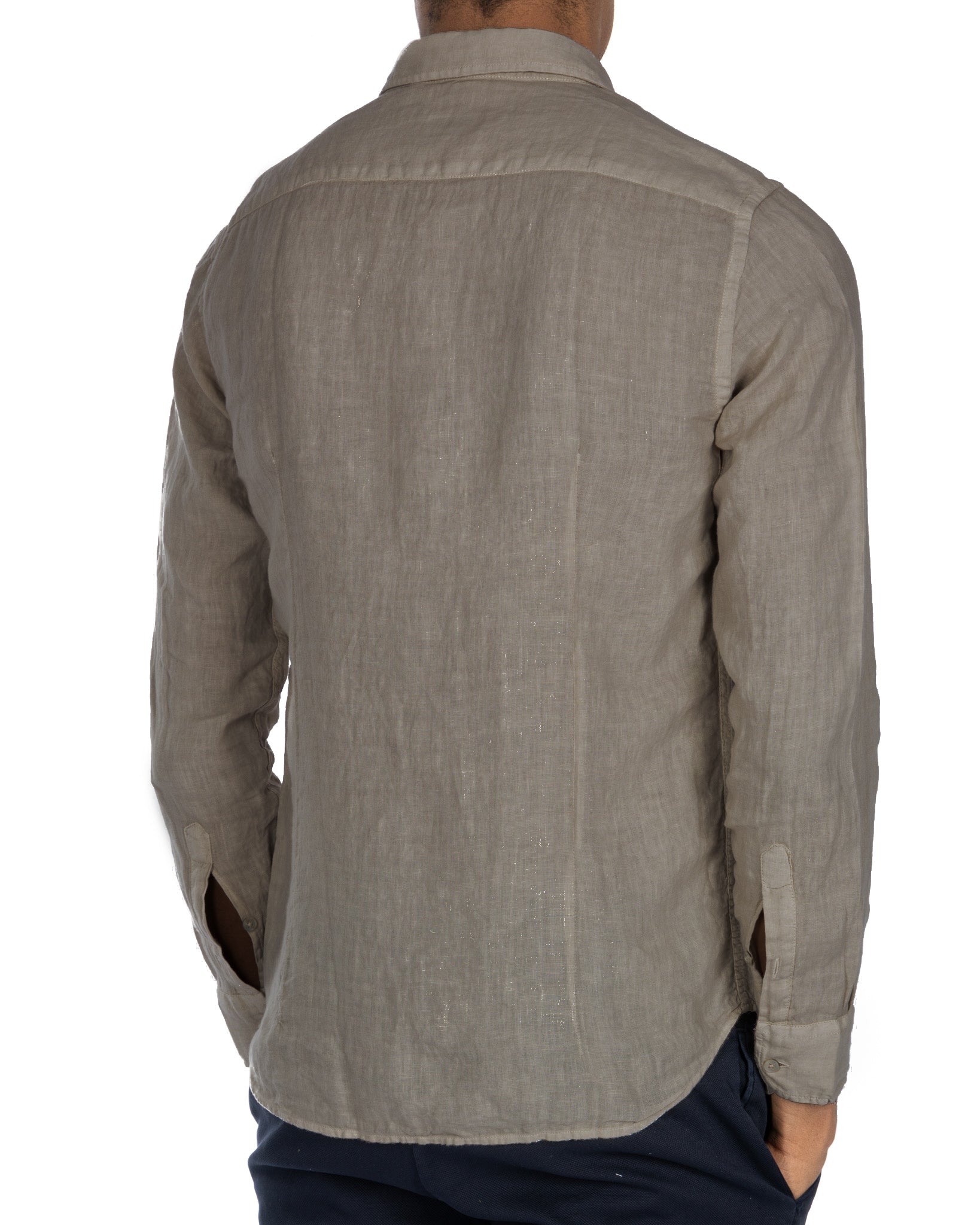 Montecarlo - chemise pur lin beige