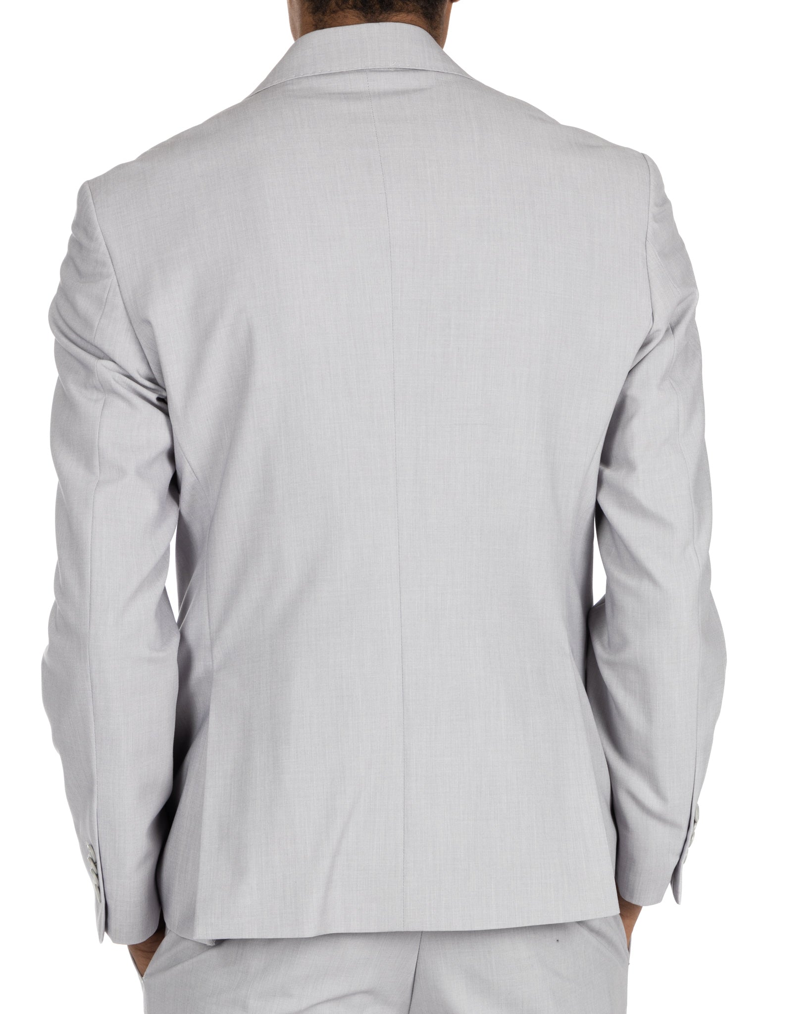 Monaco - costume croisé gris