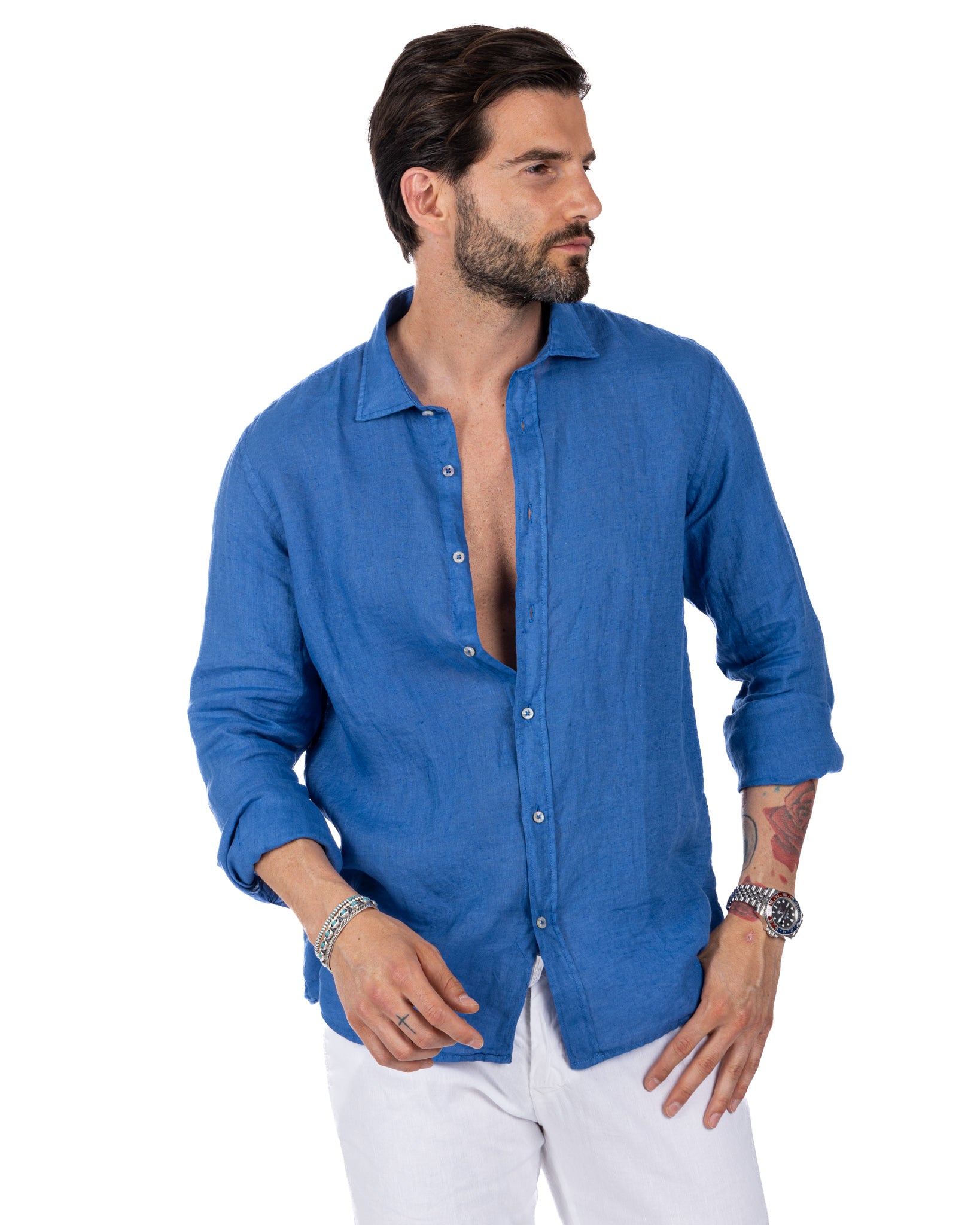 Montecarlo - pure royal linen shirt