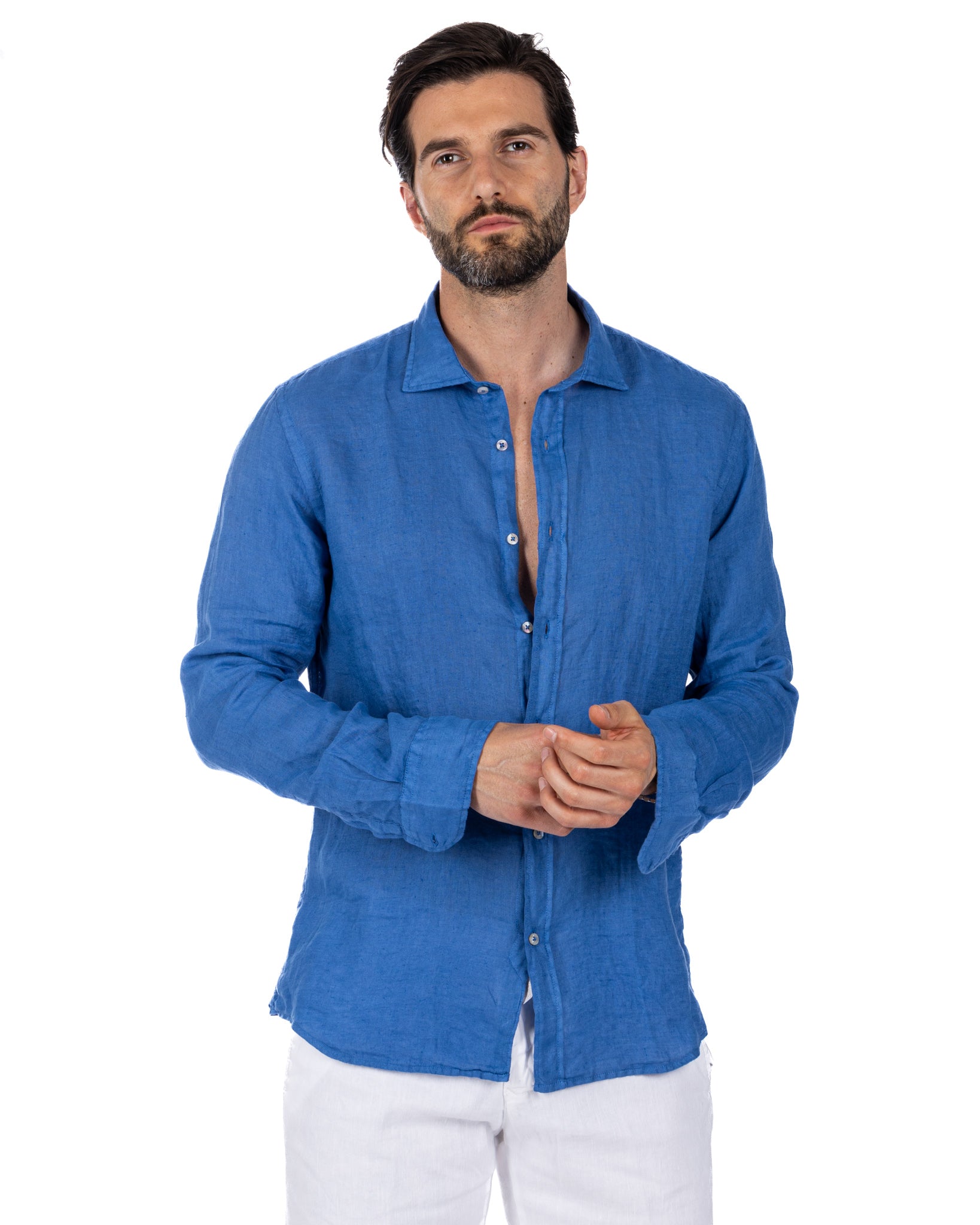 Montecarlo - pure royal linen shirt