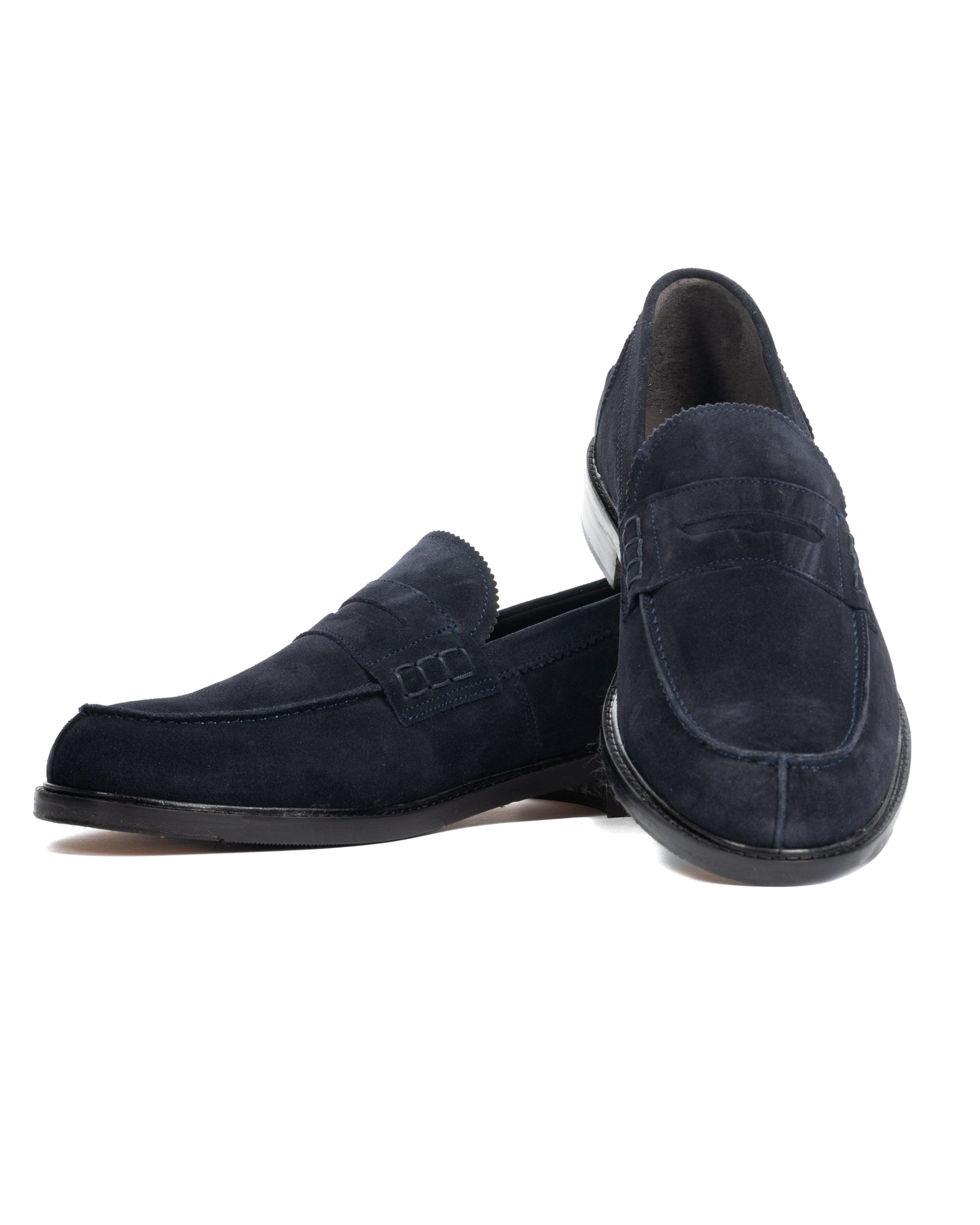 Leonardo - blue suede college