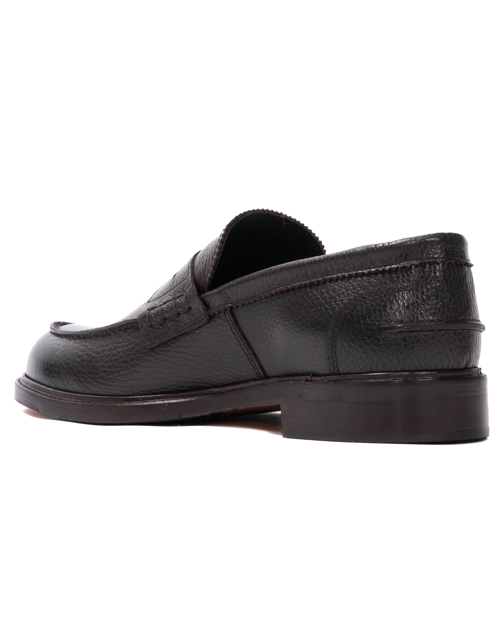 Banksy - dark brown college tumbled