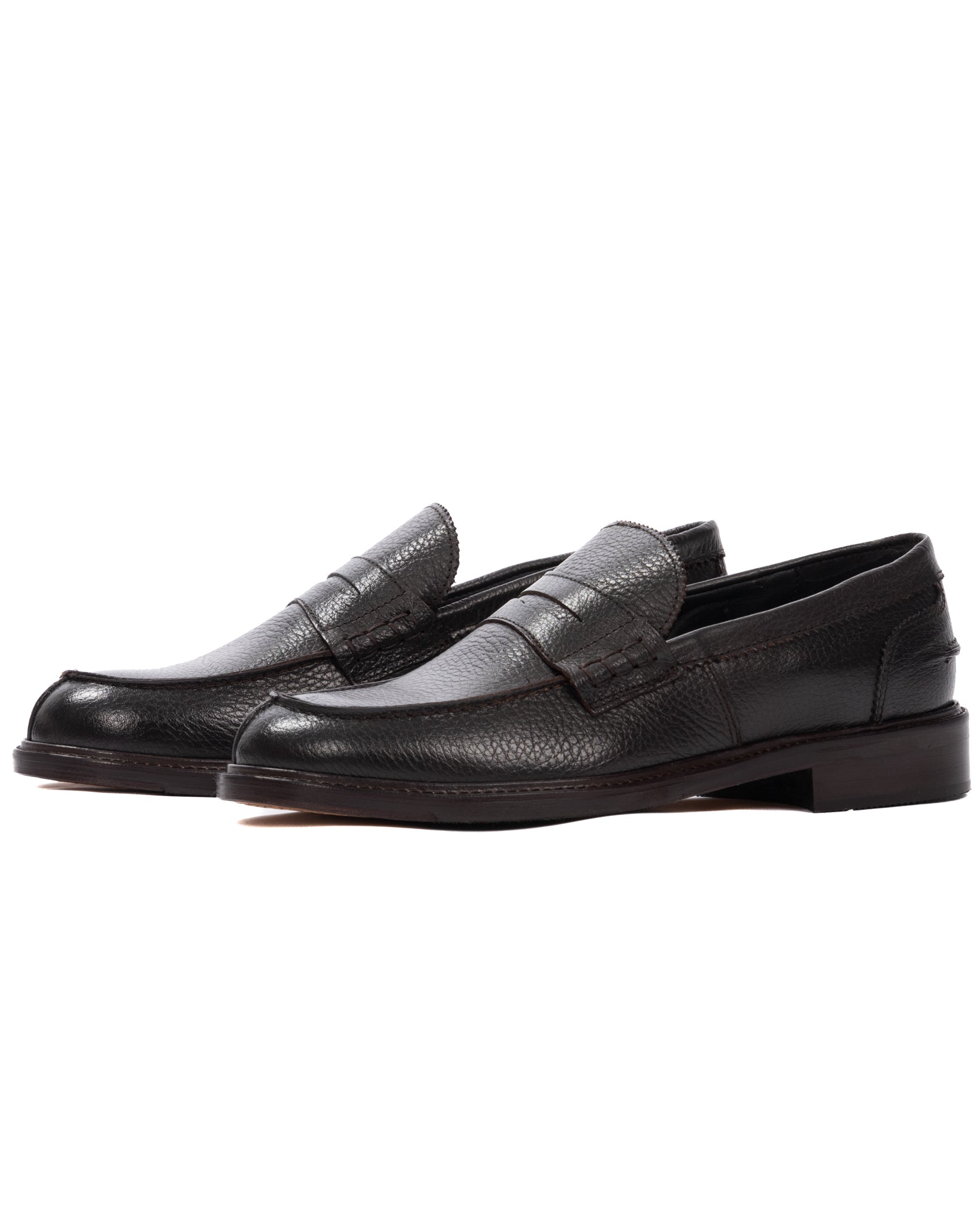 Banksy - dark brown college tumbled