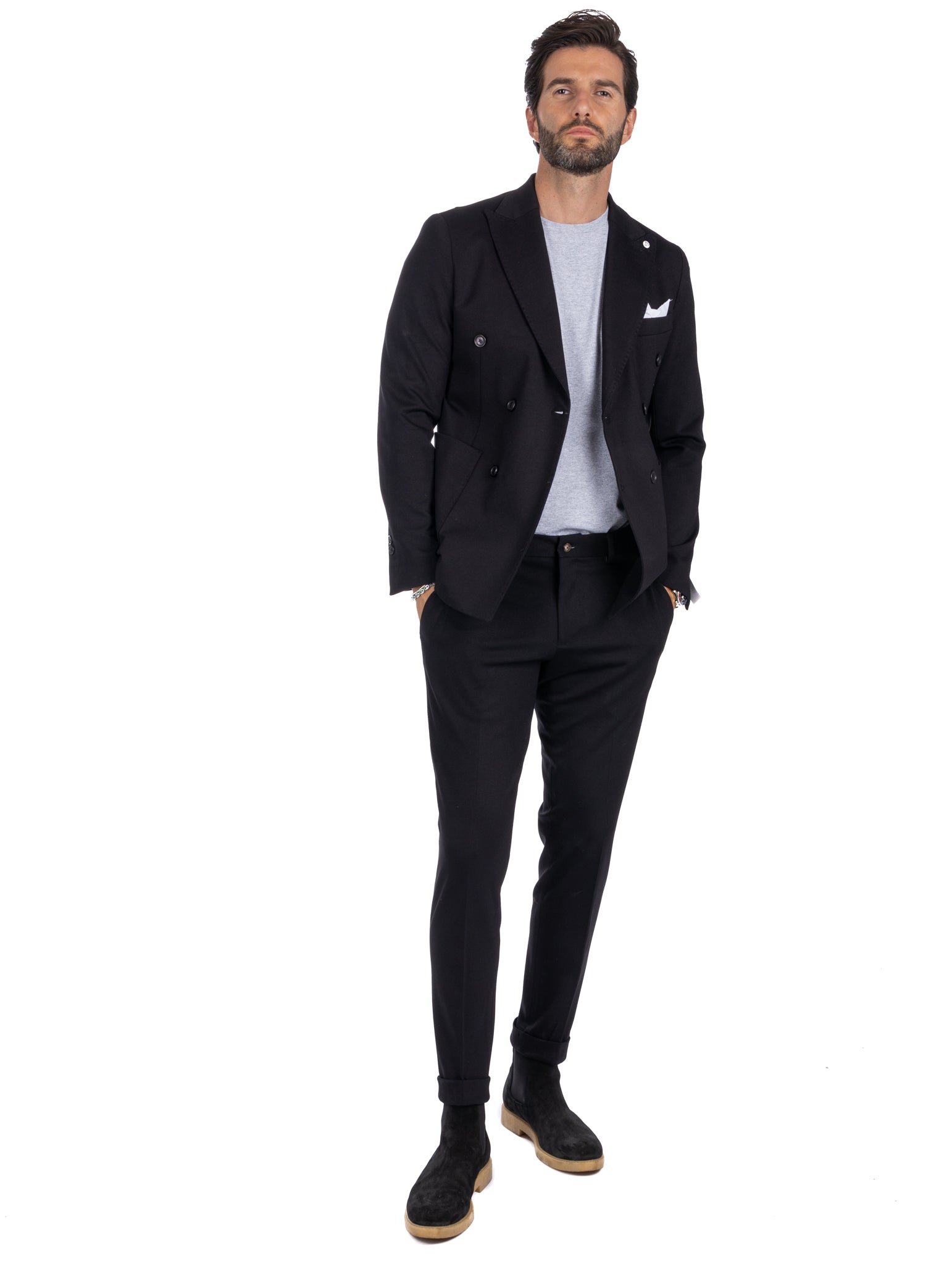 Mustang - black basic trousers