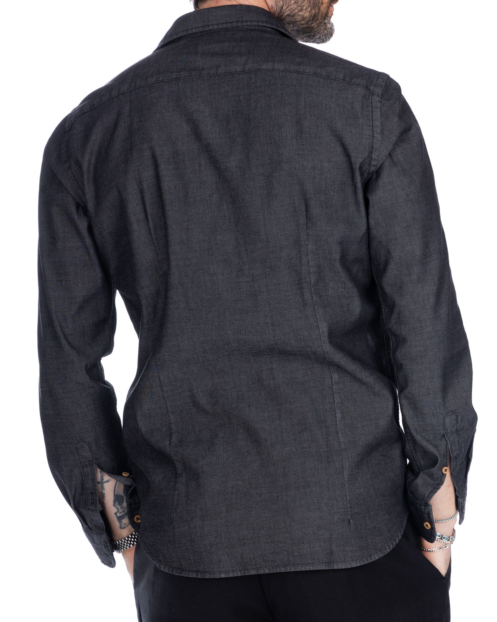 Mark - chemise en jean noire