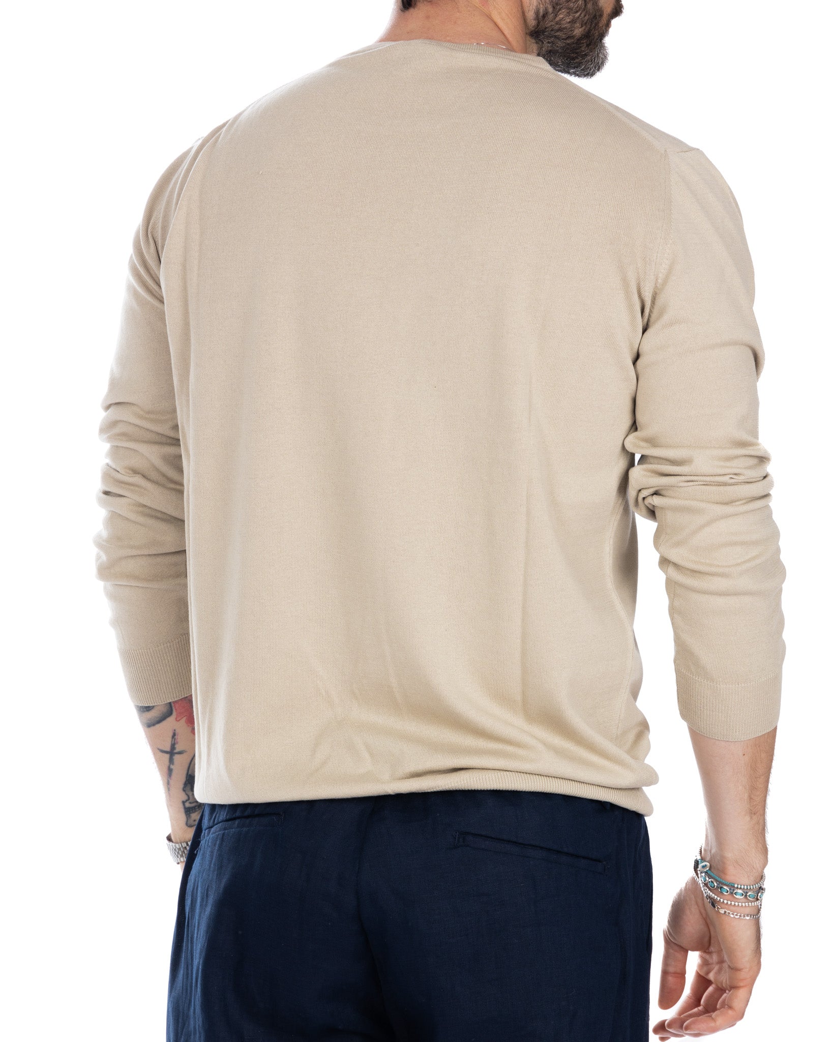 Maglioncino Daniil in cotone beige