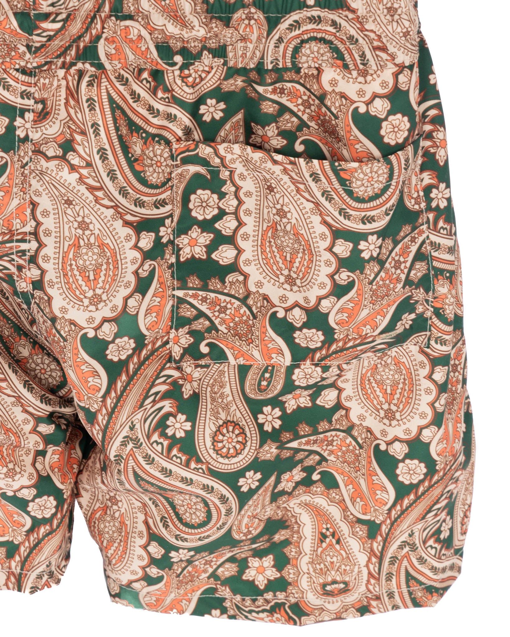 Tropea - costume fantasia paisley verde