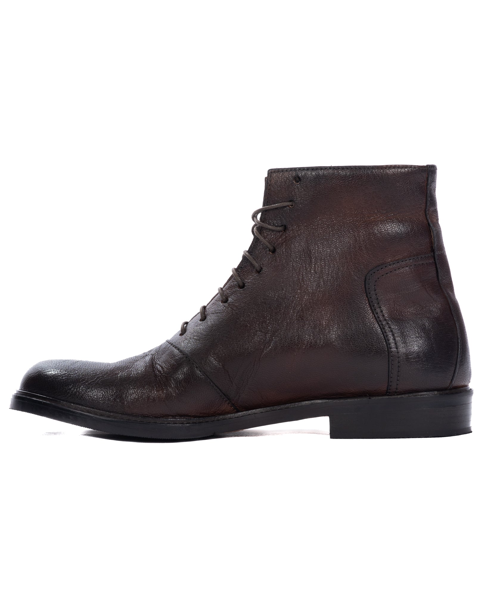 Houston - dark brown leather boot