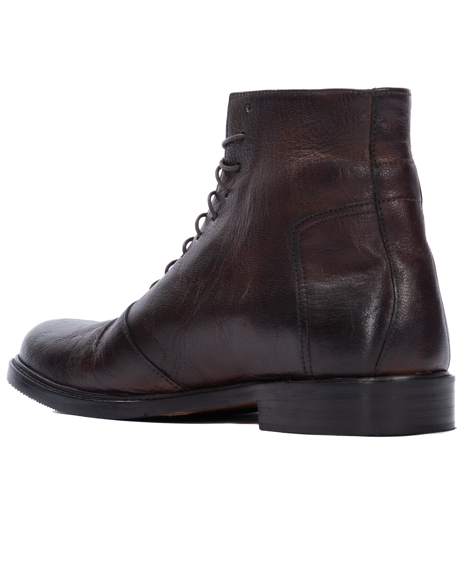 Houston - dark brown leather boot