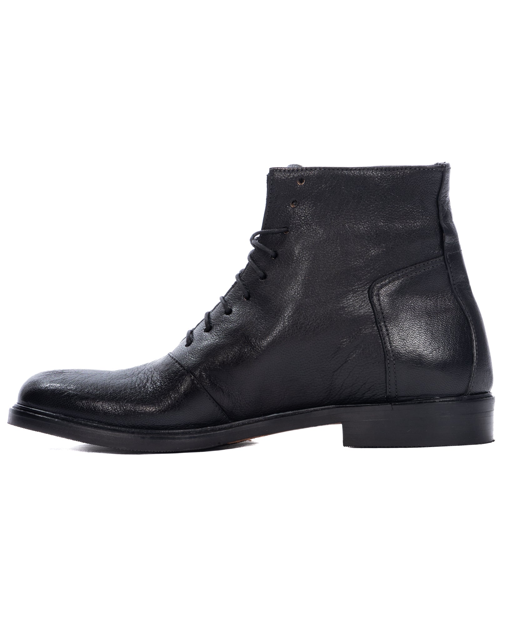 Houston - botte en cuir noir