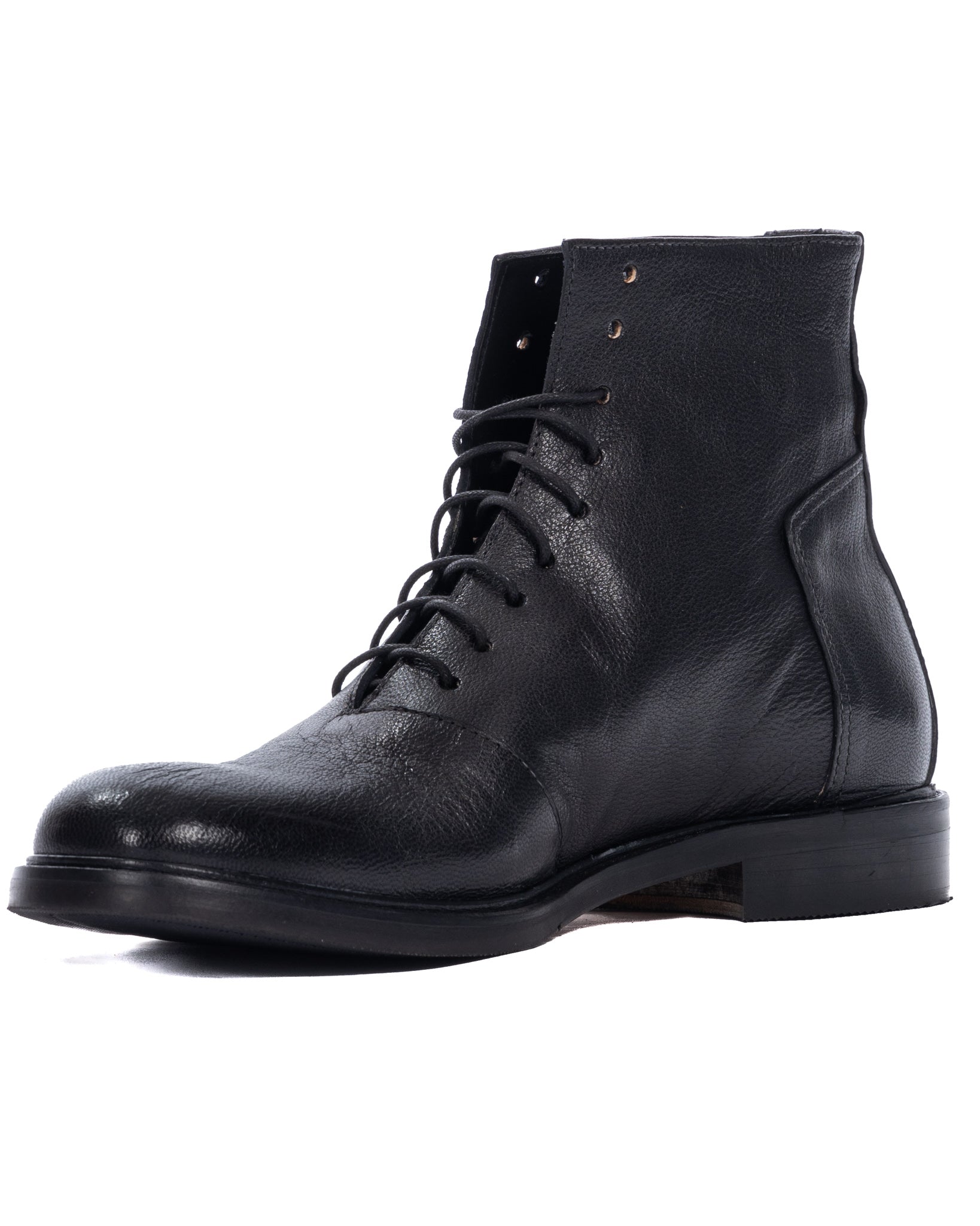 Houston - botte en cuir noir