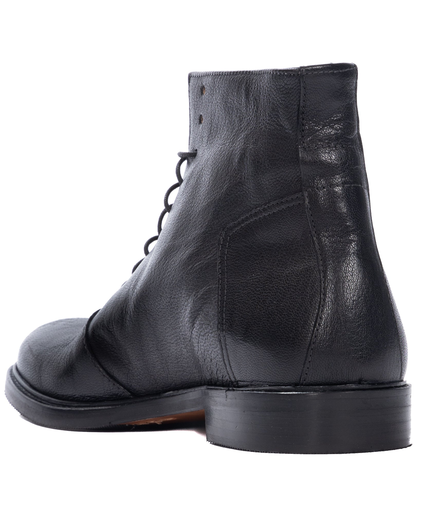 Houston - botte en cuir noir