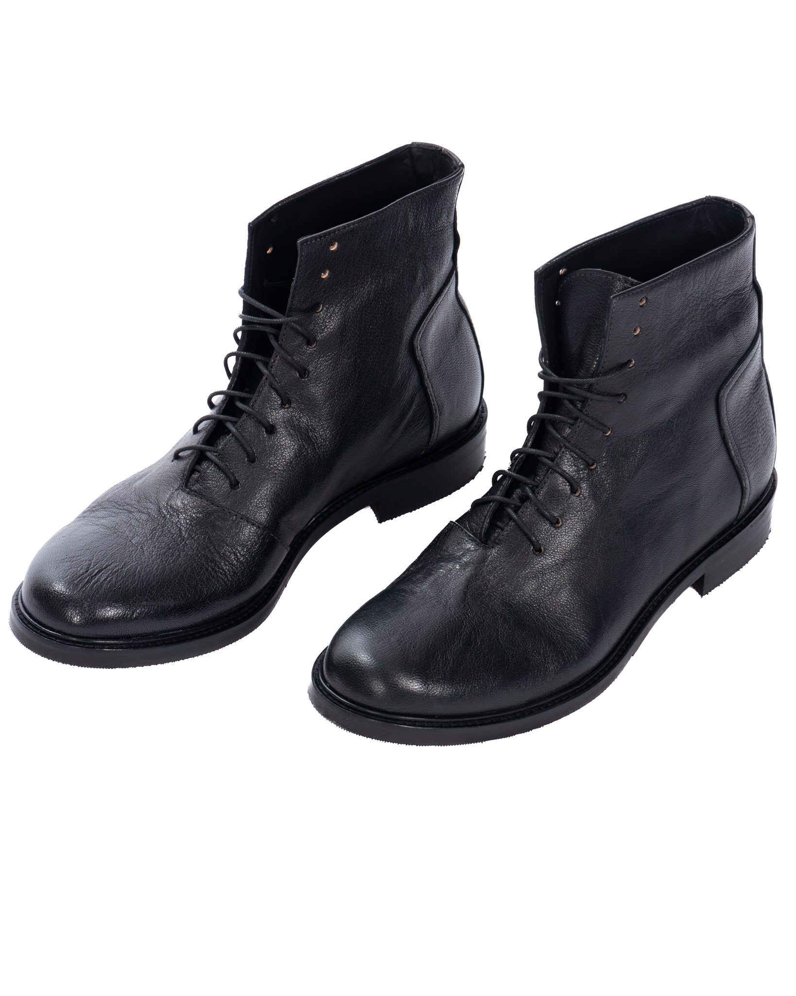 Houston - botte en cuir noir