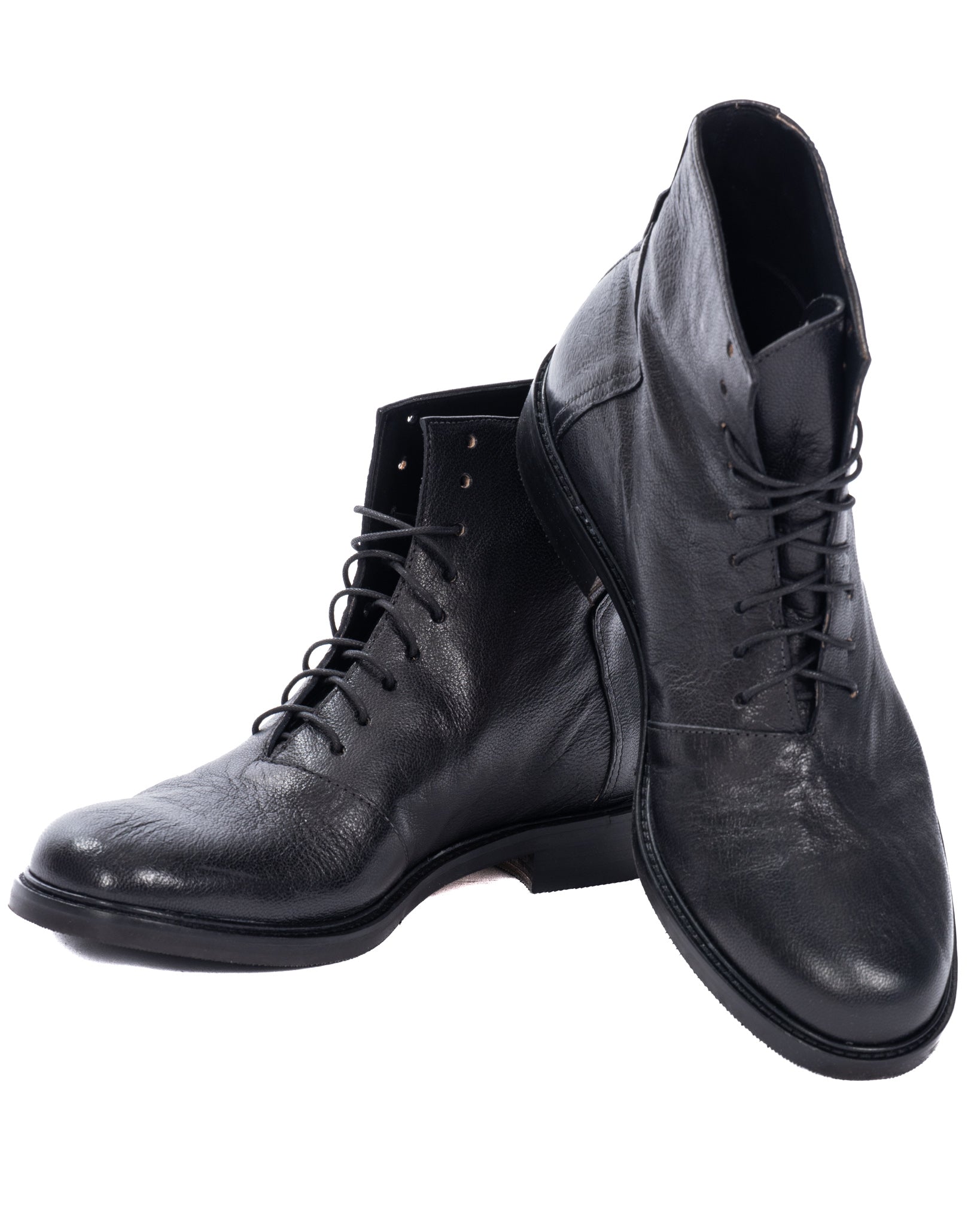 Houston - botte en cuir noir