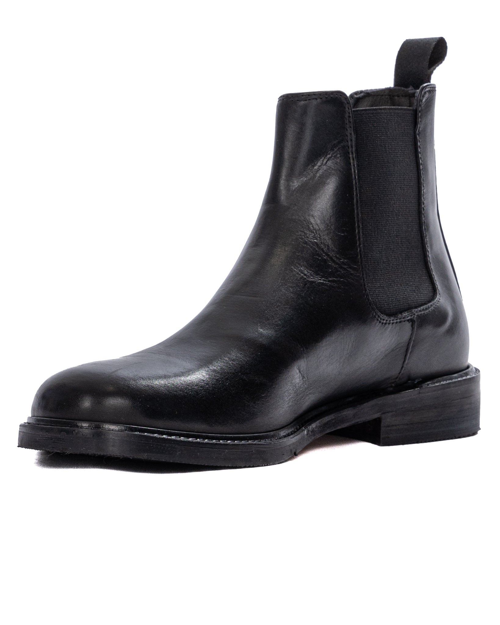 Jae - black leather boot