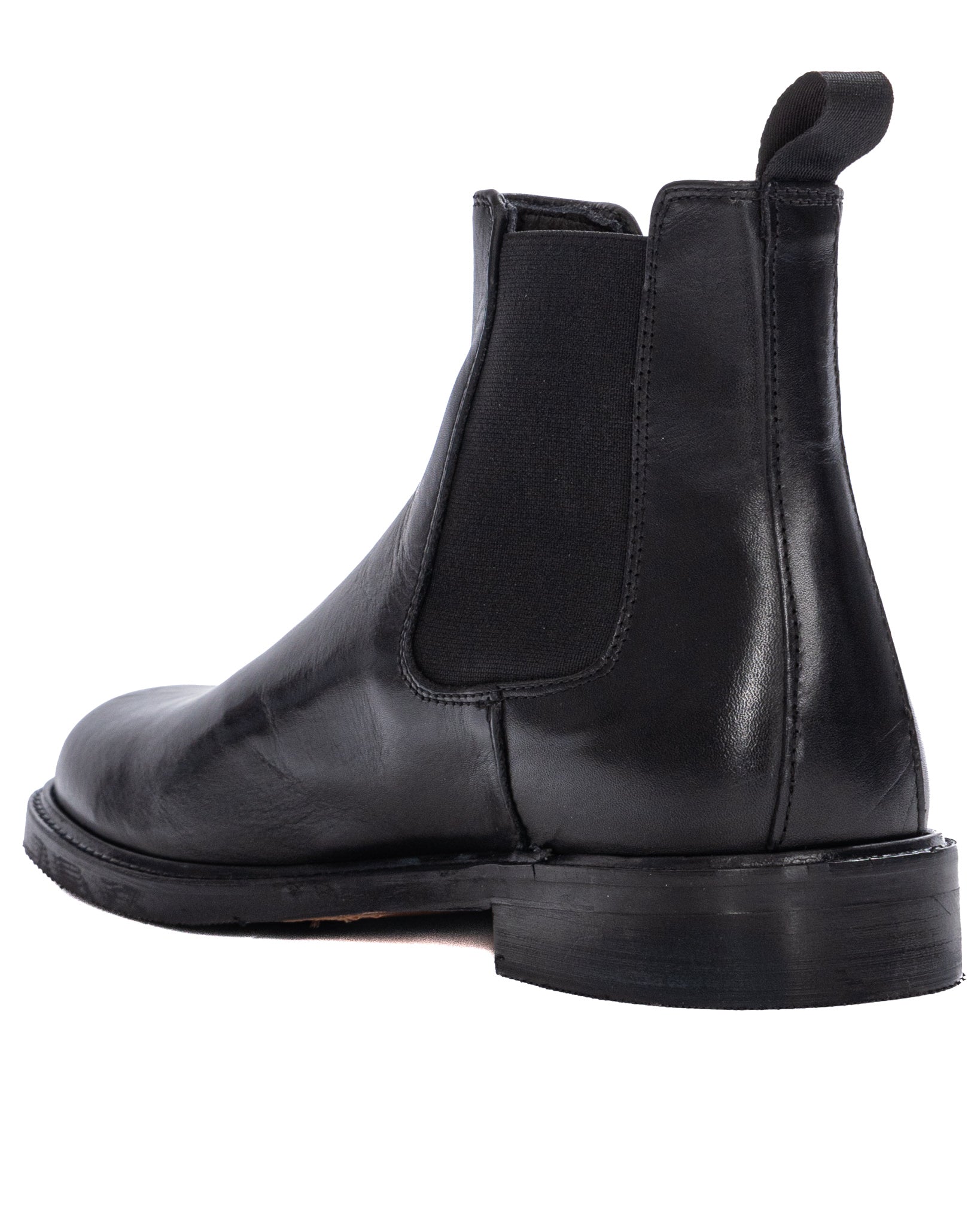 Jae - black leather boot