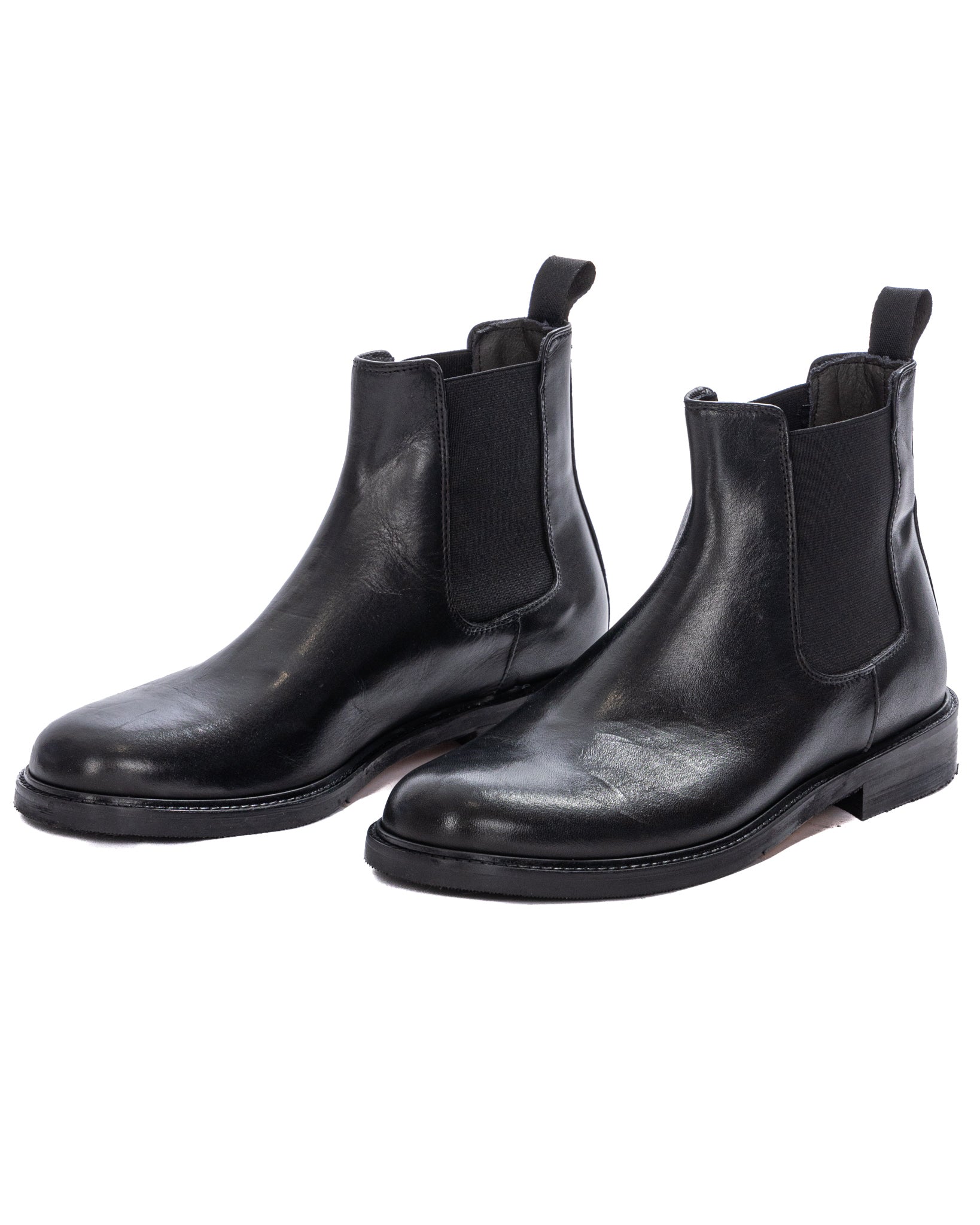 Jae - black leather boot