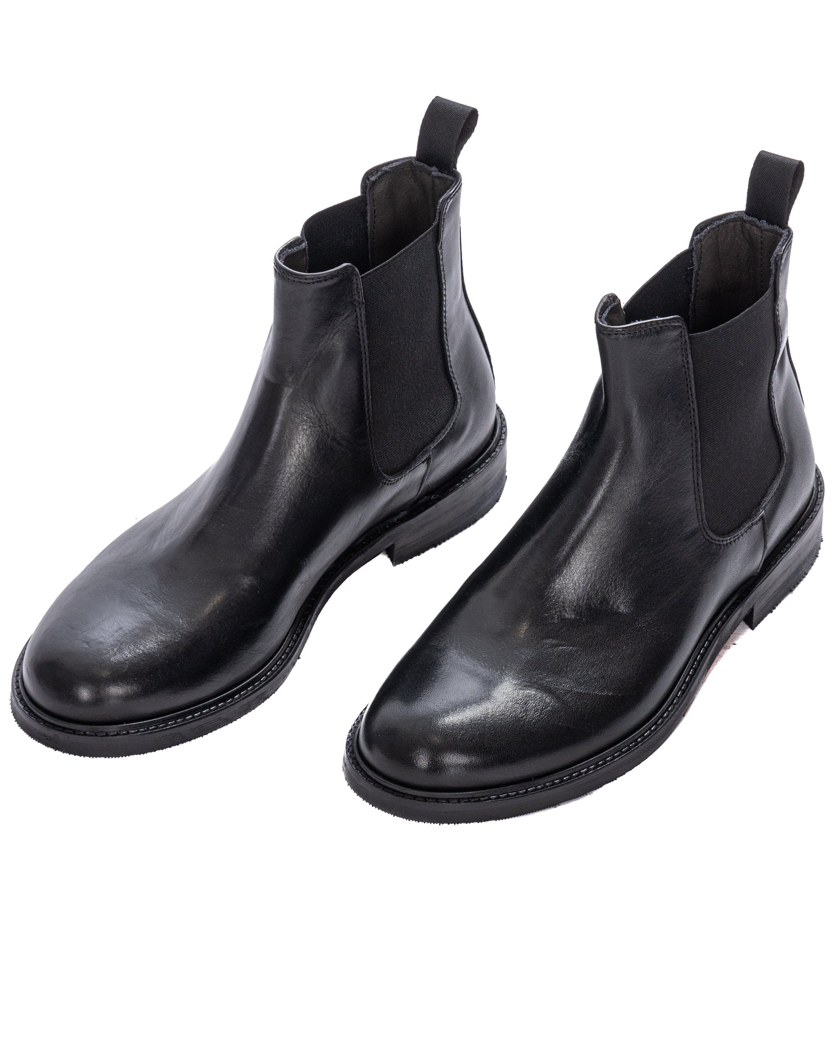 Jae - black leather boot