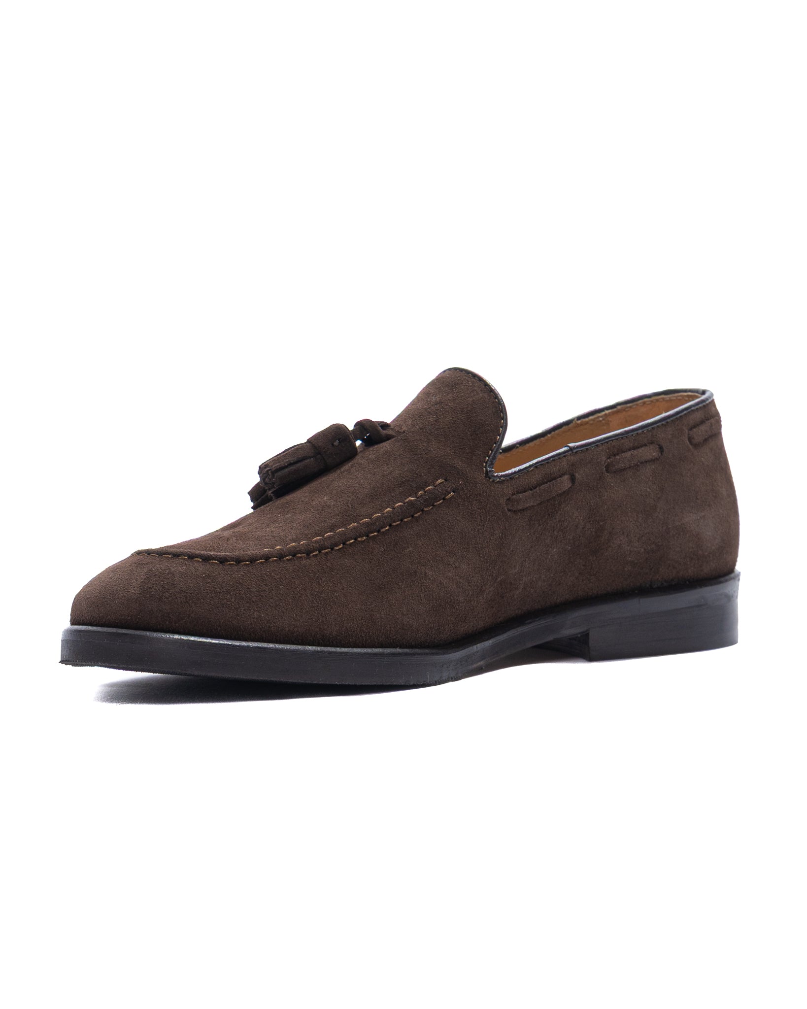 Caspar - brown suede moccasin