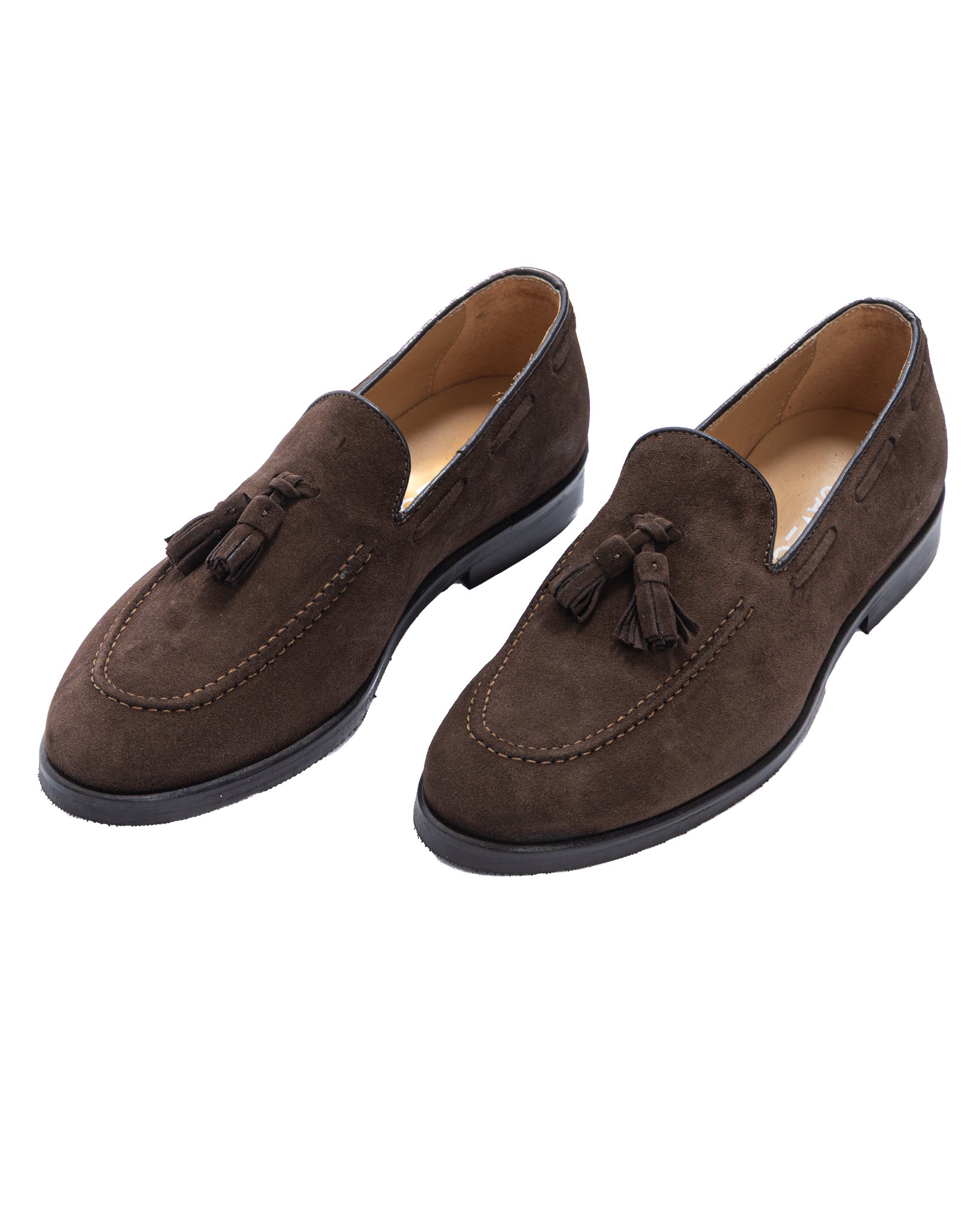 Caspar - brown suede moccasin