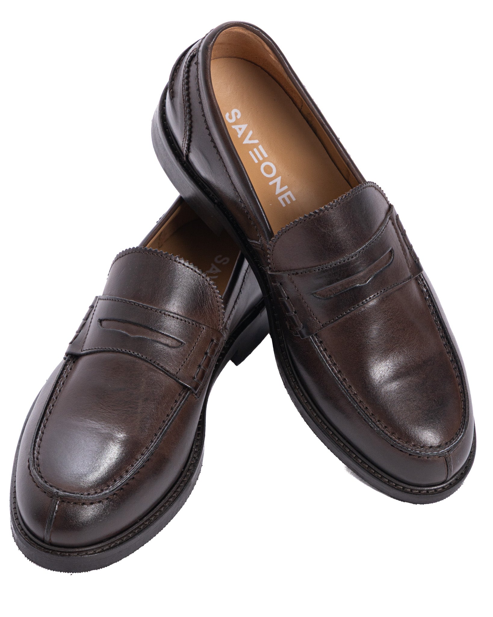 Joseph - dark brown leather college