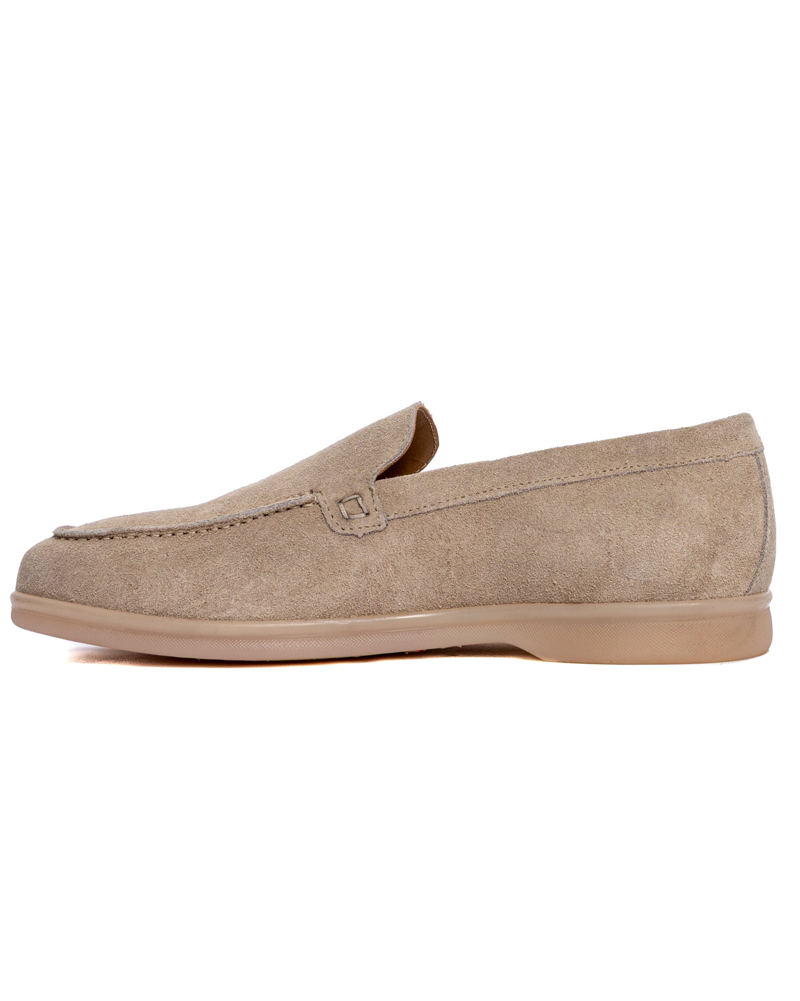 Valeri - beige suede moccasin