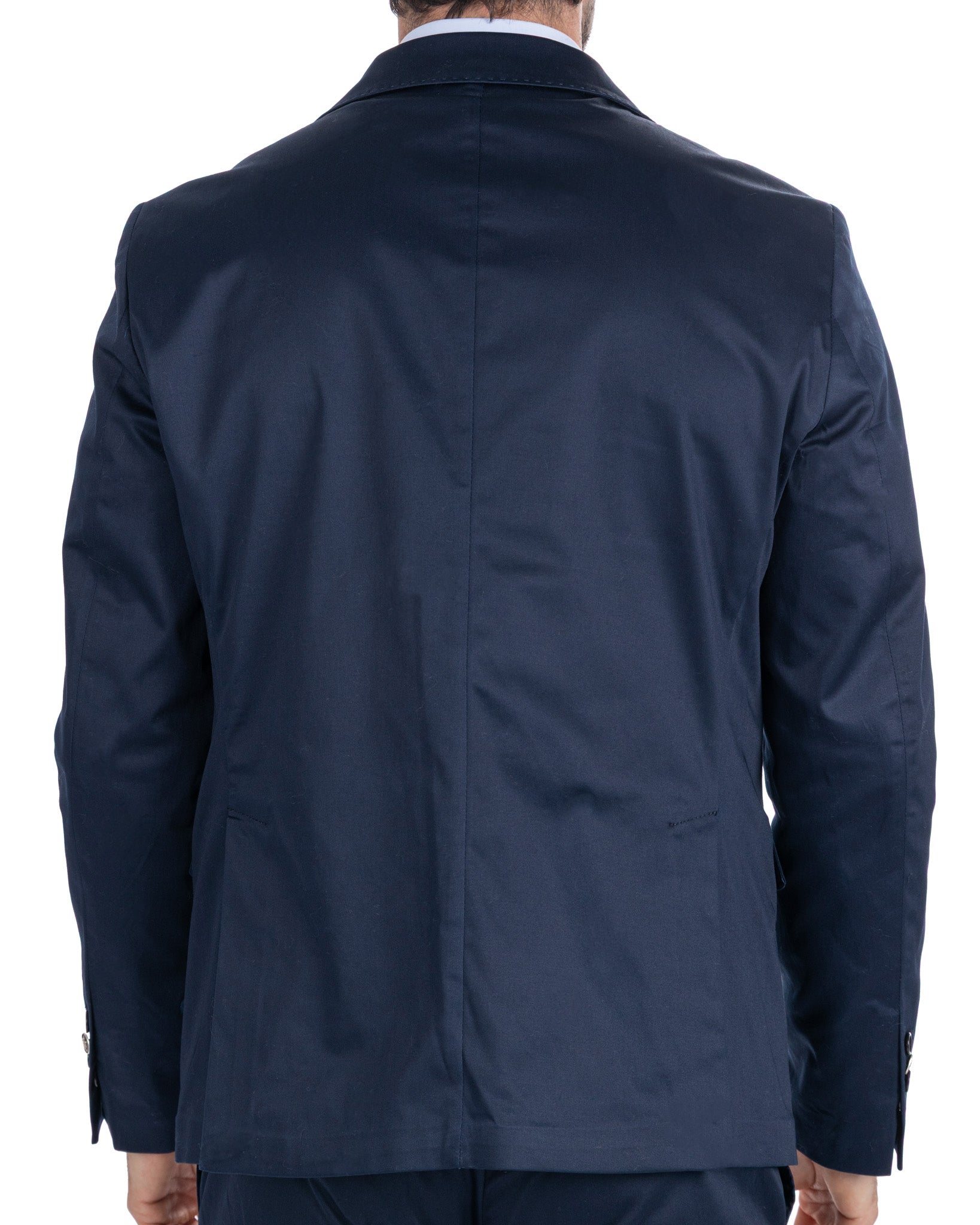 Kyle - blue cotton jacket