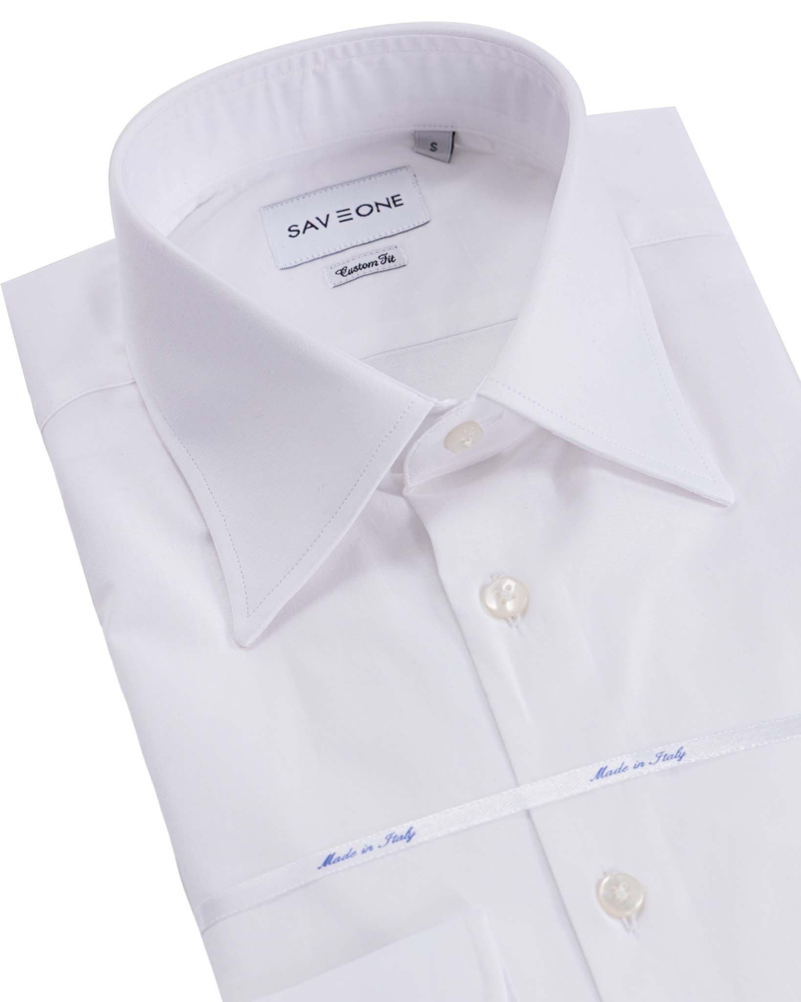 Heckler - camicia bianca in cotone
