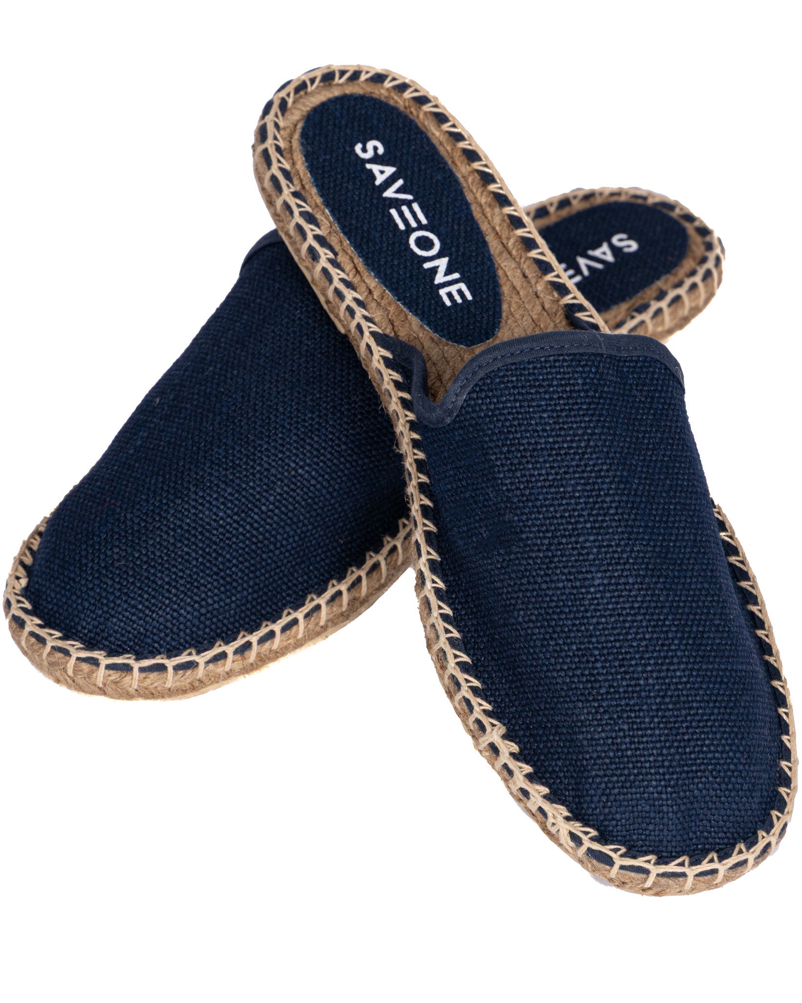 Portofino - mules espadrilles bleu foncé
