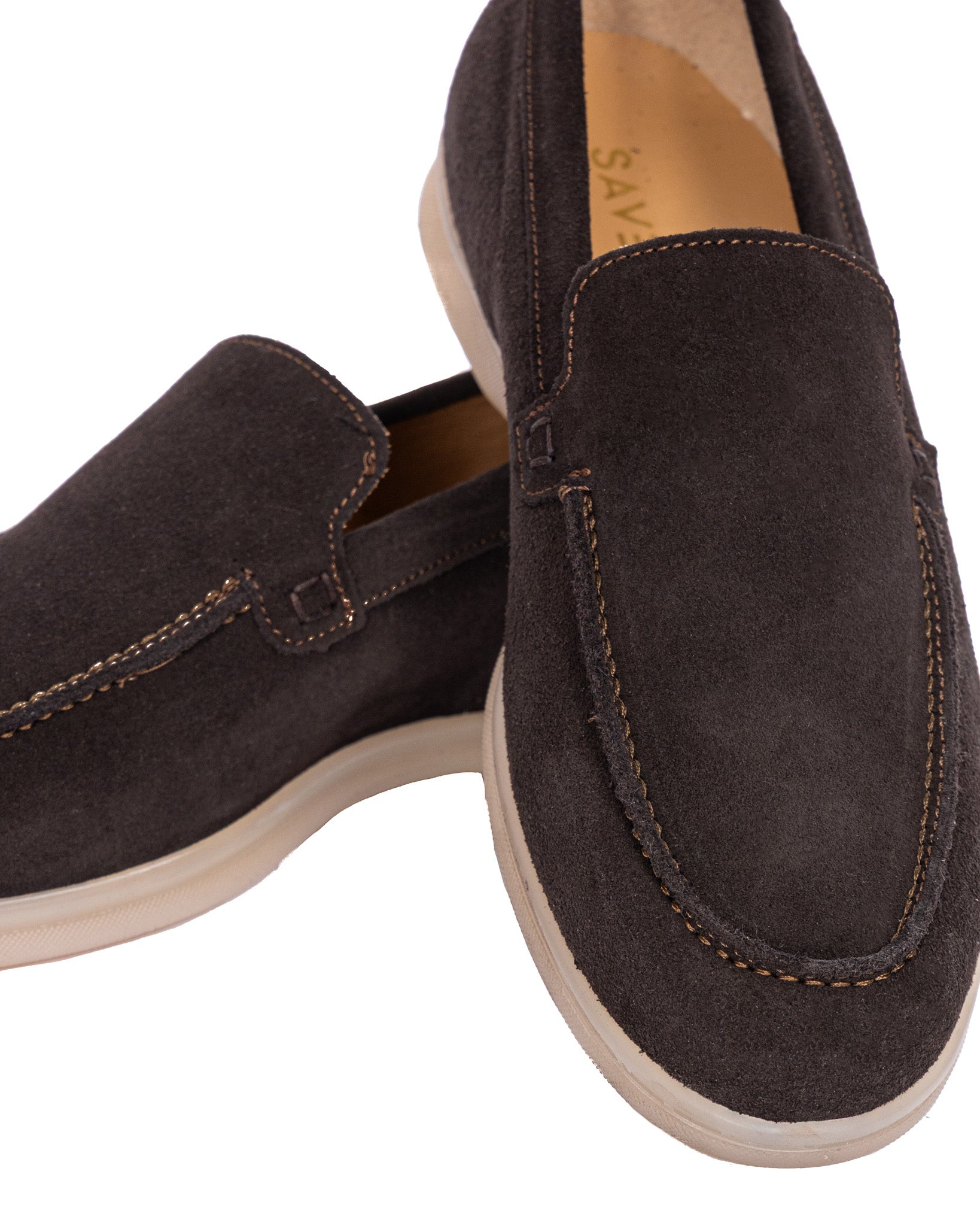 Valeri - dark brown suede moccasin