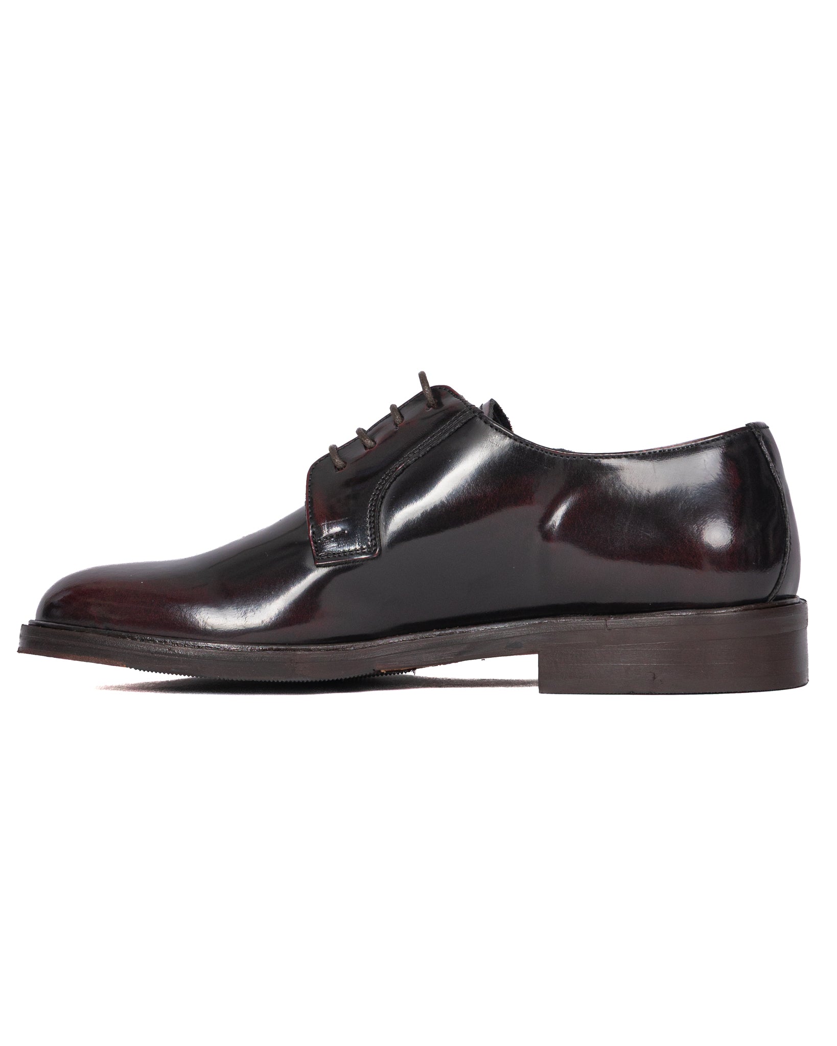 Derby Edgar en cuir bordeaux