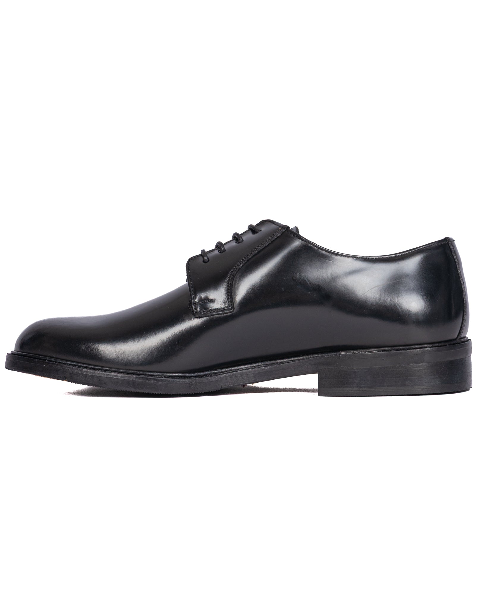 Derby Edgar en cuir noir